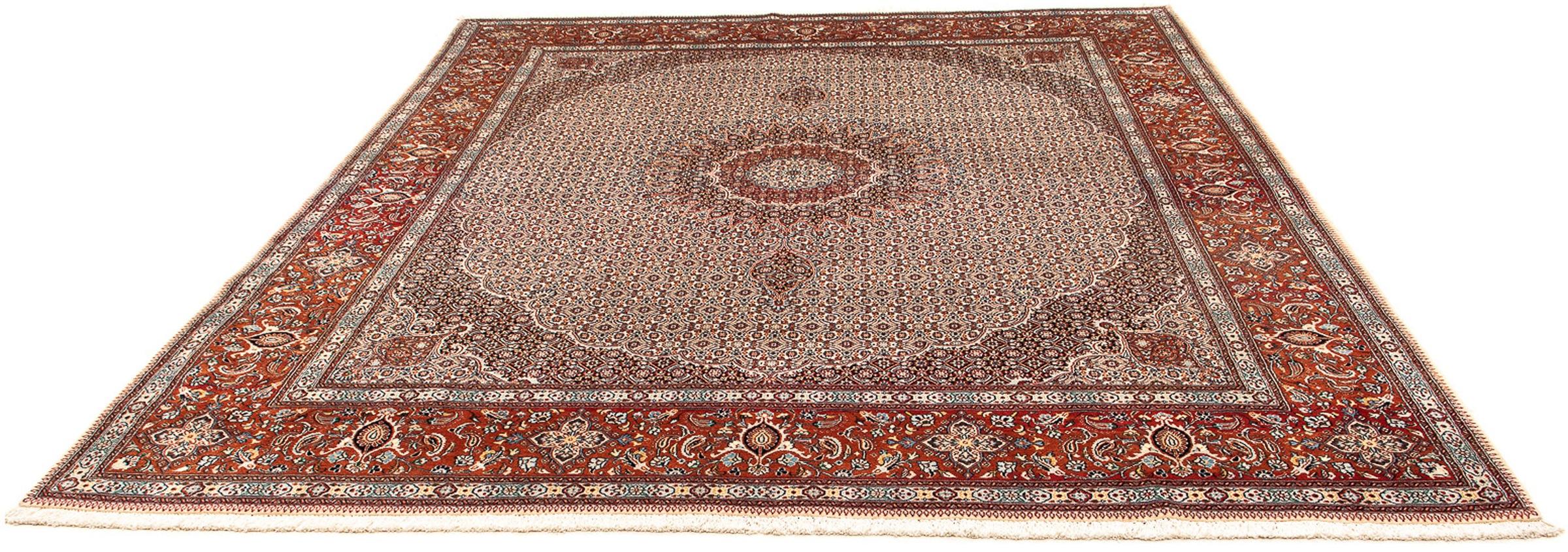 Image of morgenland Orientteppich »Perser - Classic - 290 x 248 cm - dunkelbraun«, rechteckig, 10 mm Höhe, Wohnzimmer, Handgeknüpft, Einzelstück mit Zertifikat bei Ackermann Versand Schweiz