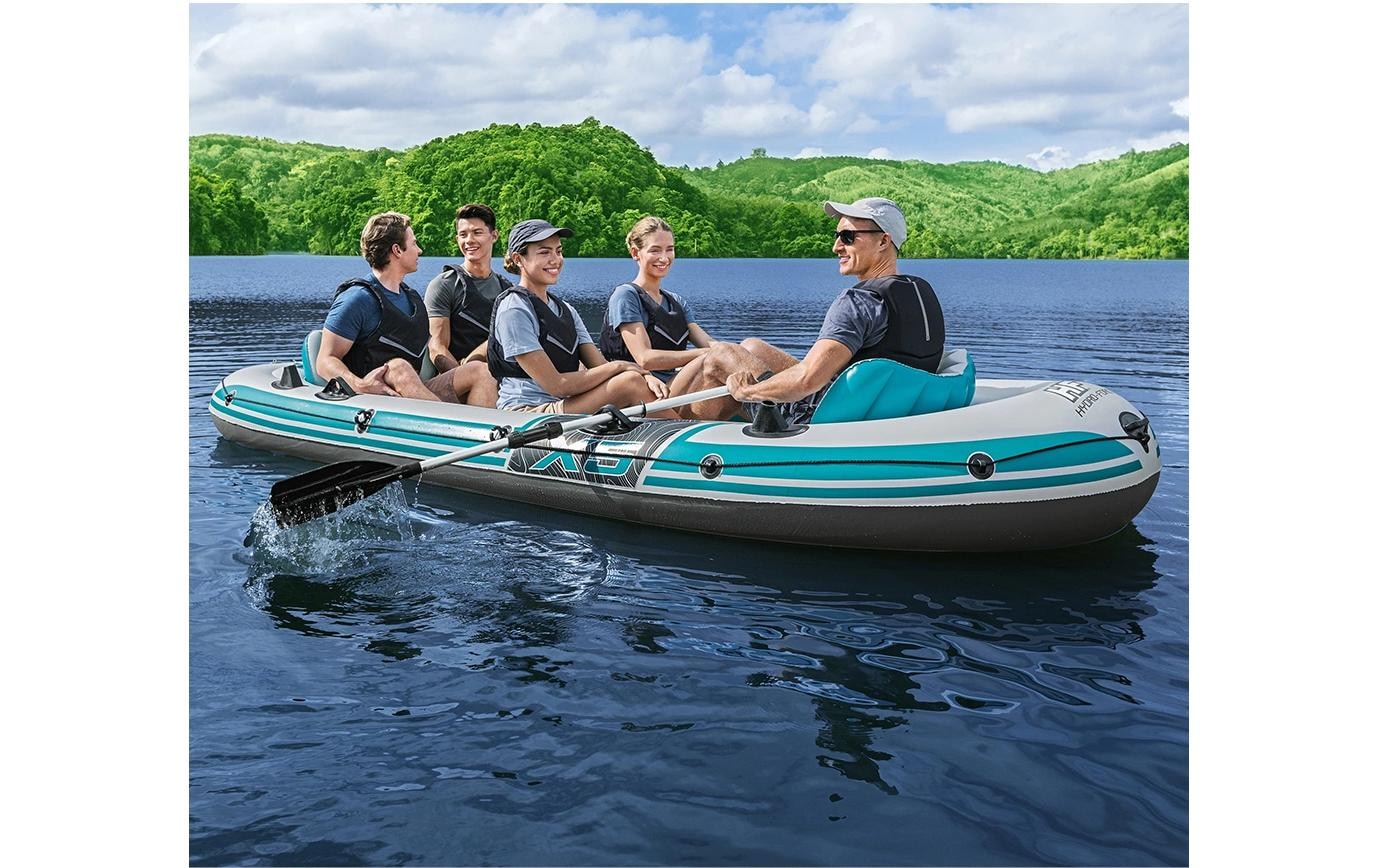 Bestway Bateau pneumatique »Hydro-Force Komplett-Set Adventure Elite X5« bottes en caoutchouc