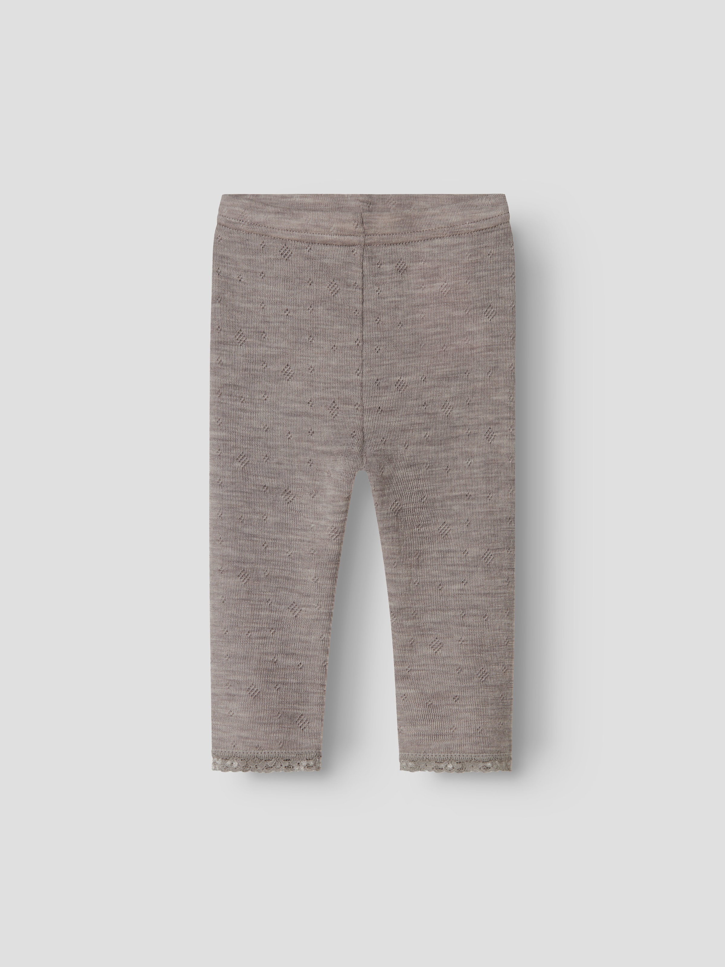 Image of Name It Leggings "NBFWANG WOOL NEEDLE LEGGING SOLID NOOS" Wolle, slim fit
