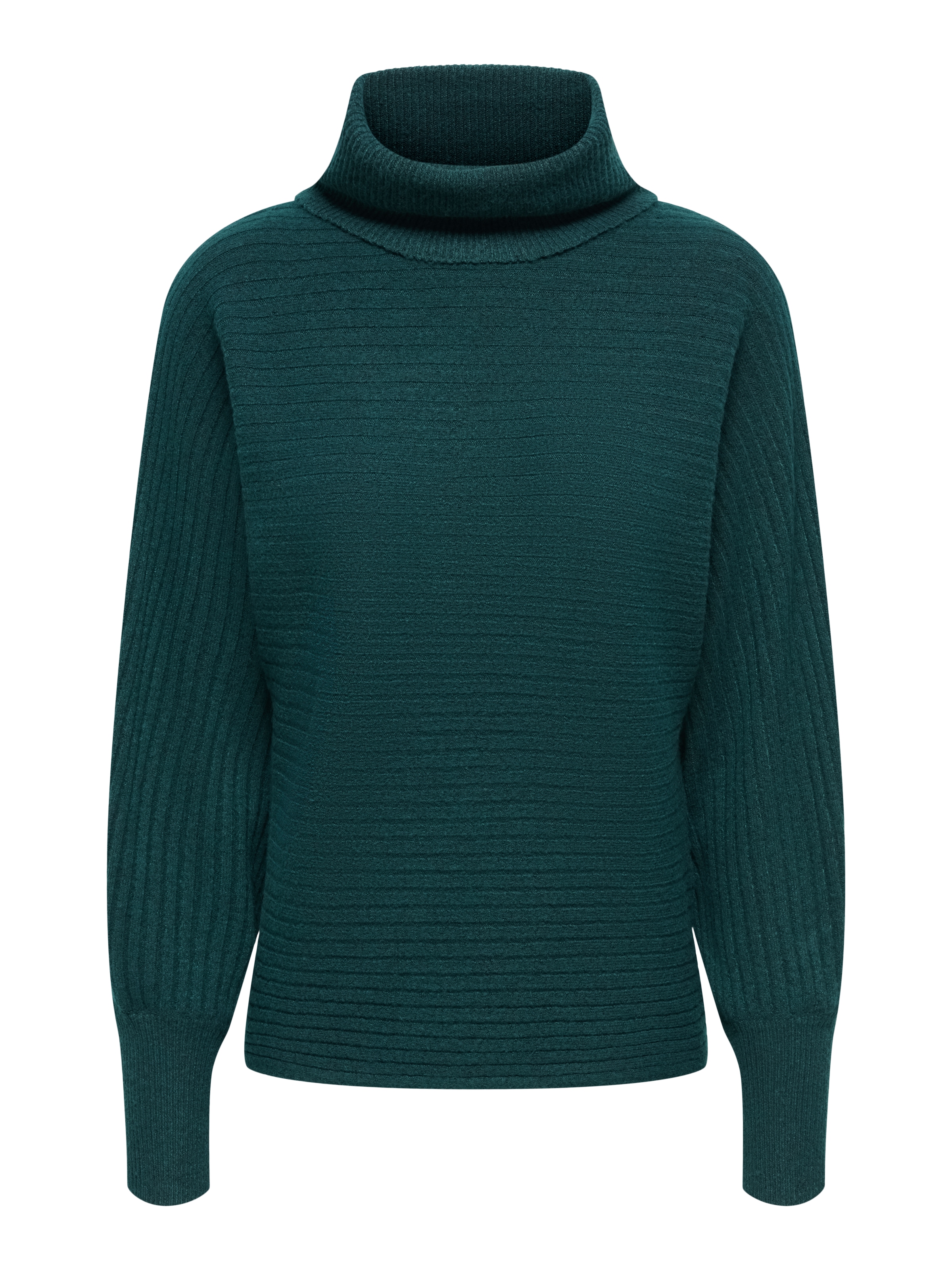 ONLY Pull à col roulé »ONLWINNIE LS ROLLNECK CS KNT« Materialmix, Stretch, regular fit