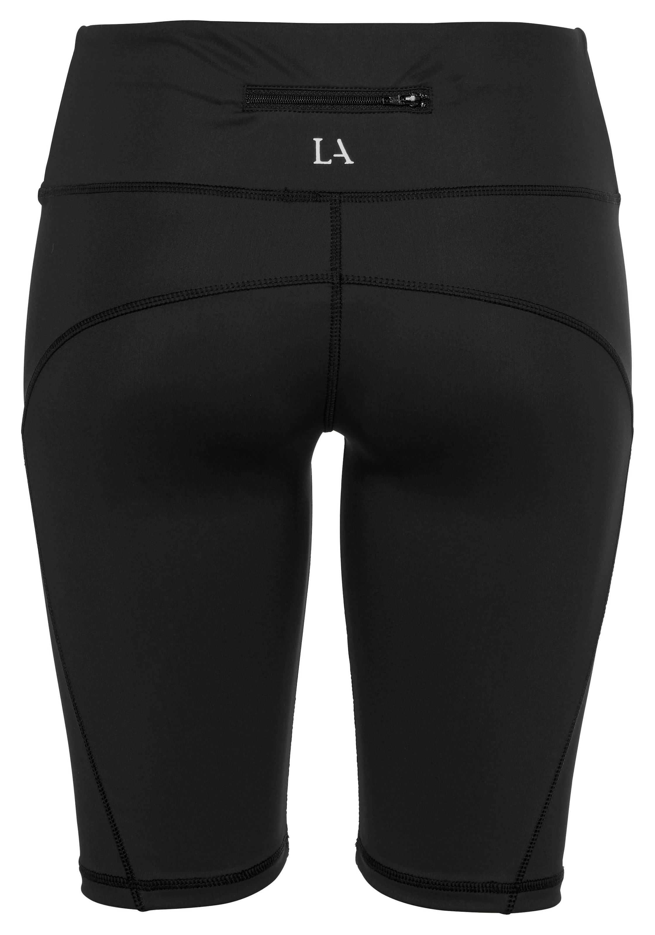 LASCANA ACTIVE Radlerhose »Basic Bottoms«, mit kleiner Bundtasche hinten