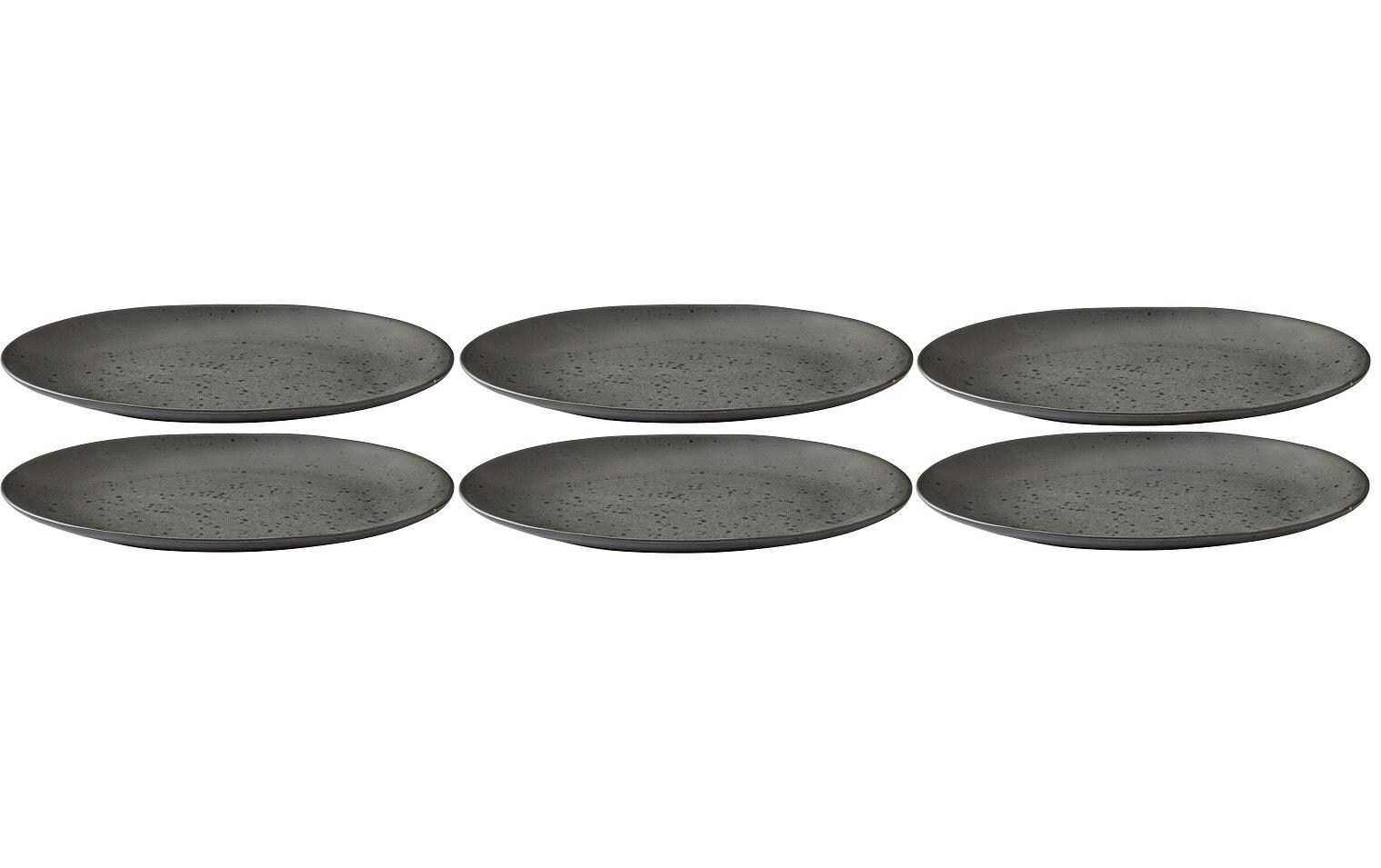 Image of Bitz Speiseteller »6 Stück Schwarz« bei Ackermann Versand Schweiz
