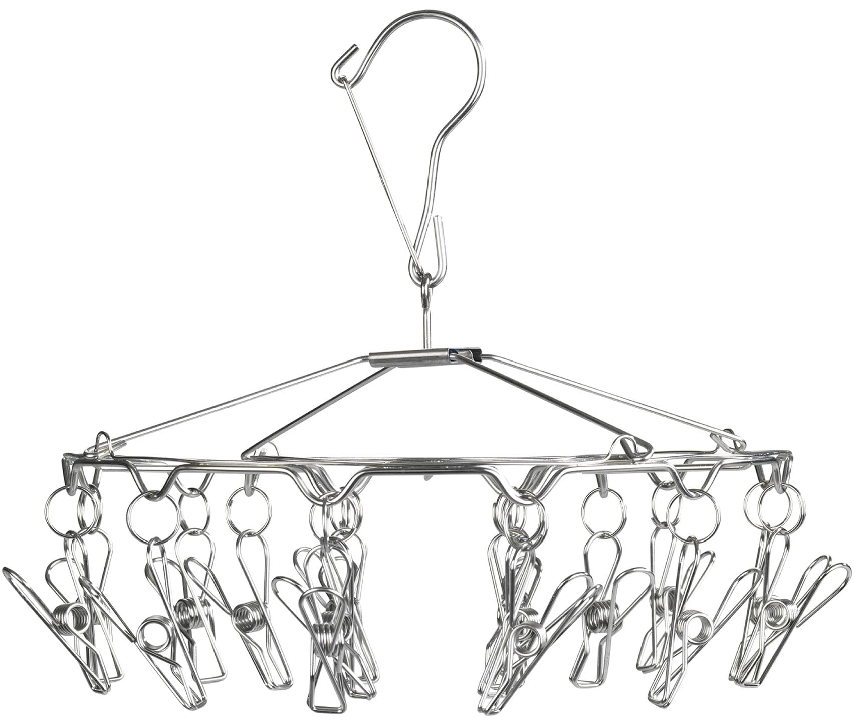 Image of Maximex Deckenwäschetrockner "Wäsche-Rondell" kleine Wäschespinne zum Aufhängen, ideal für Zuhause oder Camping