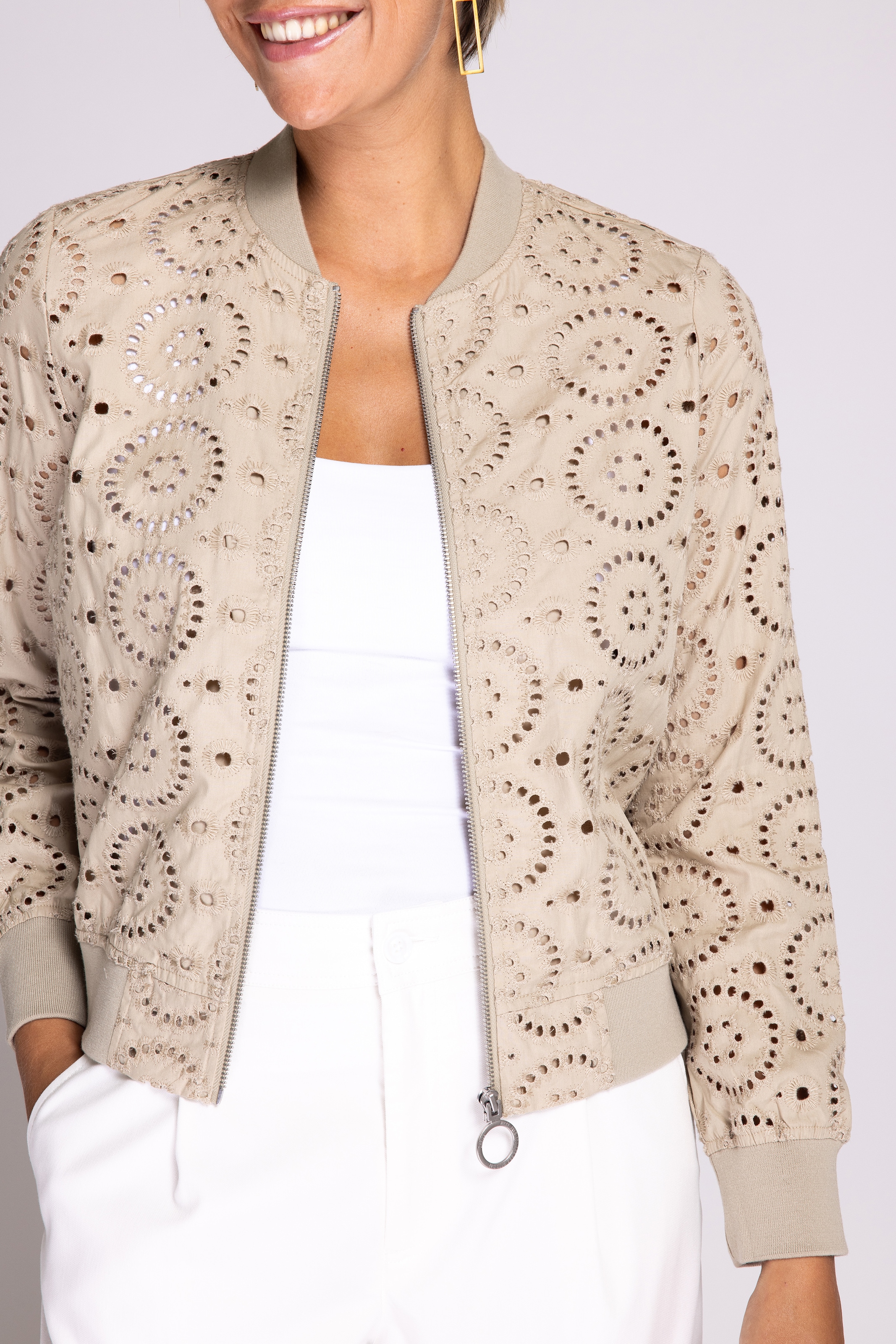 Zhrill Blouson, in Unifarbe