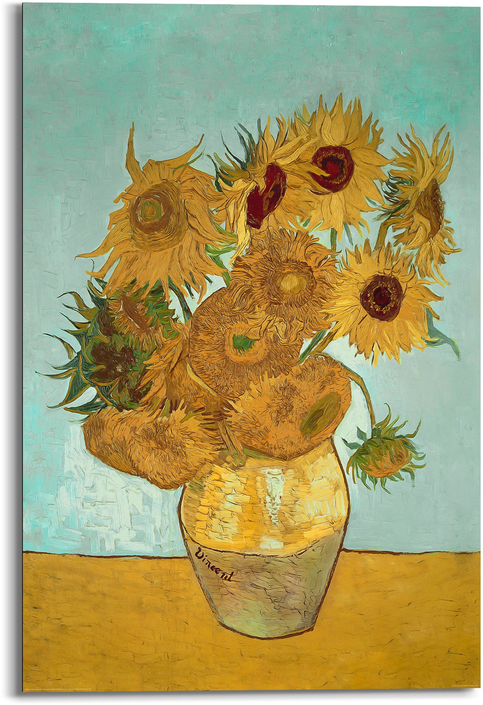 Image of Reinders! Holzbild »Van Gogh - sunflowers«, (1 St.) bei Ackermann Versand Schweiz