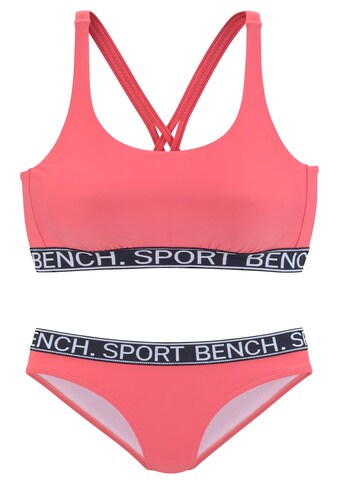 Bench. Bustier-Bikini »Yva«, mit Bench-Schriftzug kaufen
