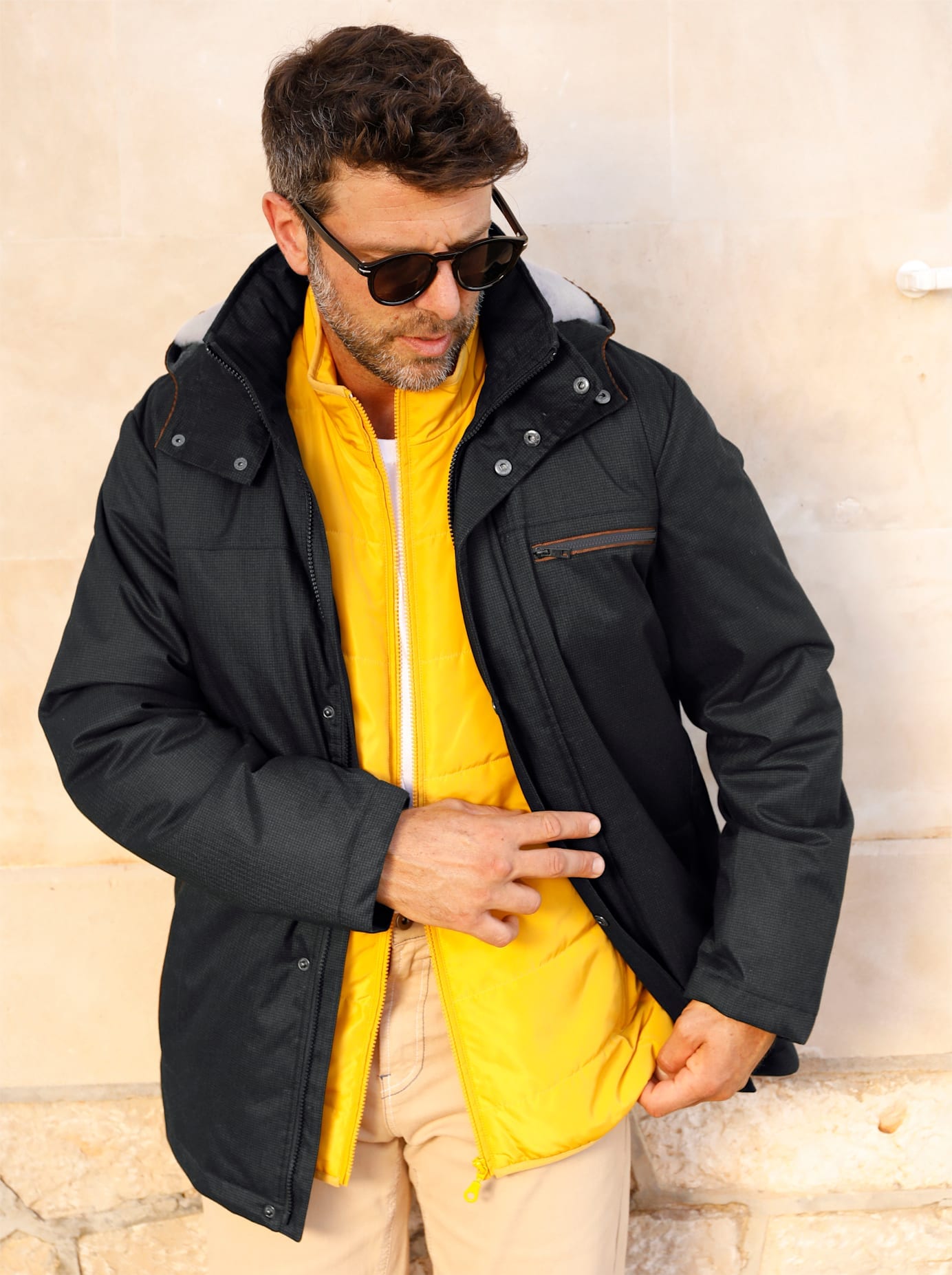 Image of Marco Donati Steppjacke mit Kapuze