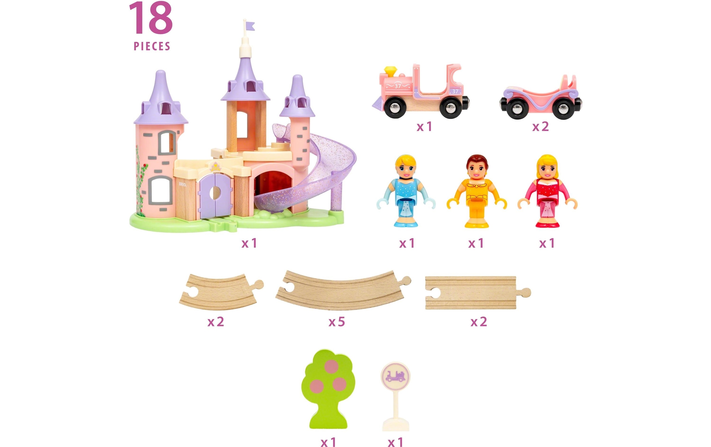 BRIO® Spielzeugeisenbahn-Gebäude »Traumschloss Disney Princess«