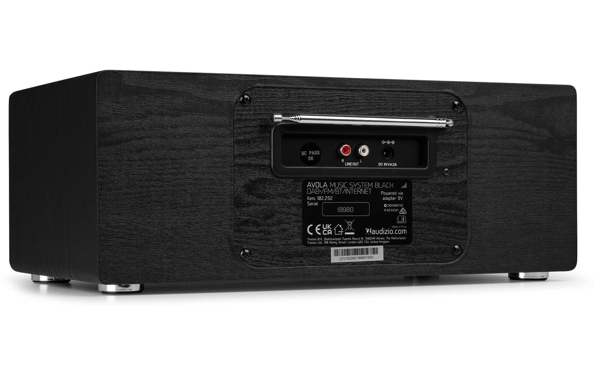 AUDIZIO Digitalradio (DAB+) »Avola«, (Digitalradio (DAB+)-FM-Tuner)