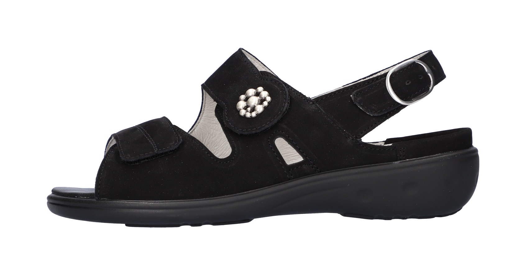 Waldläufer Riemchensandale »Kara-Soft«  , Sommerschuh, Sandalette, Keilabsatz, mit Klettverschlüsse, K-Weite