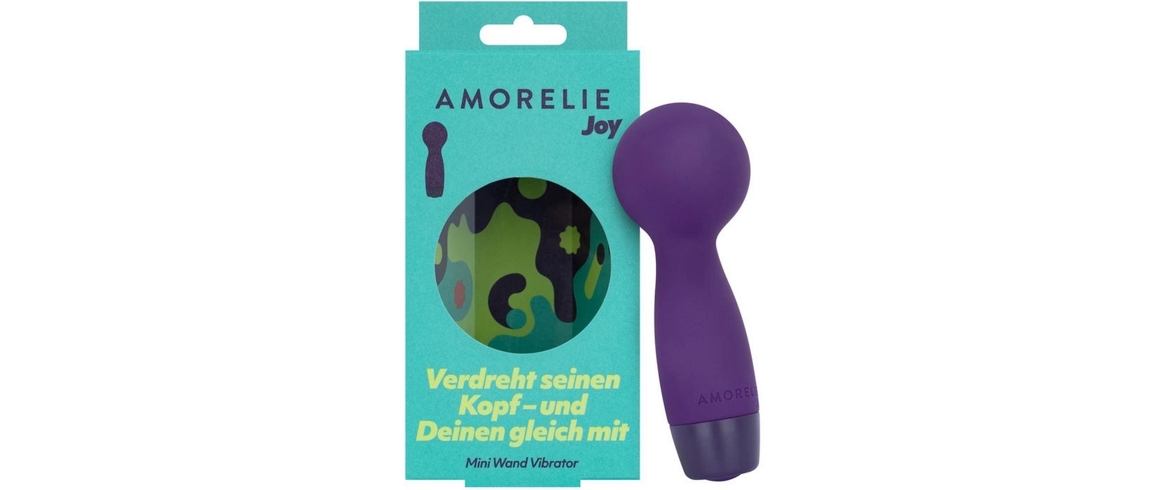 AMORELIE Vibrator »Joy Turn Mini-Wand-Massager«