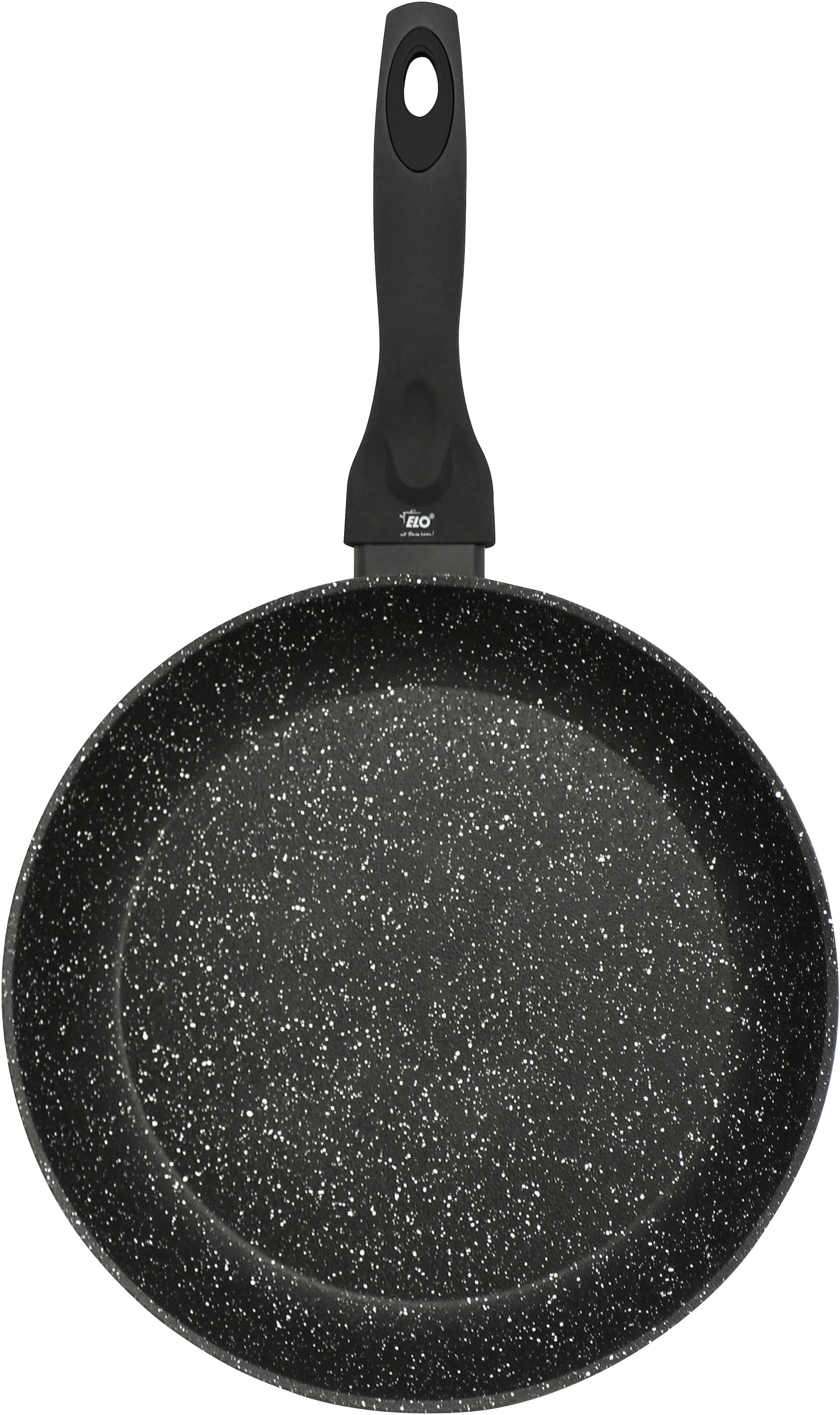 Elo Pfannen-Set »Granit Passion 2-teilig (20/28 cm)« Aluminium Set, je 1 Bratpfanne Ø 20/28 cm, 2 tlg. extra raue Oberfläche mit weissen Punkten
