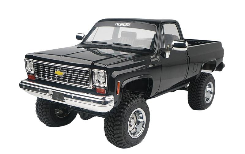 Image of RC-Monstertruck "RC4WD Trail Finder 2 LWB Chevy K10 Schwarz RTR," Lackiert
