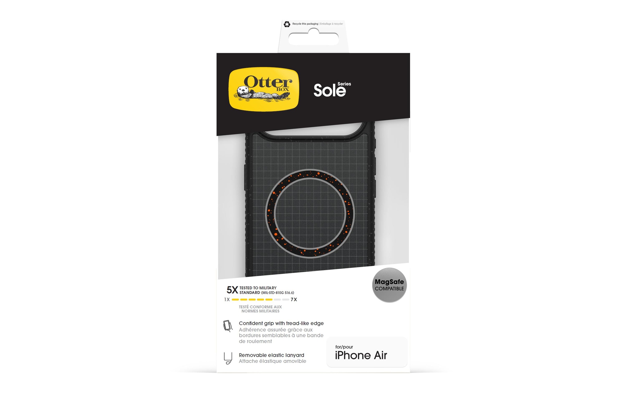 Otterbox Smartphone-Hülle »Back Cover Sole iPhone Air« Apple iPhone Air 16,5 cm (6,5 Zoll) Schutzhülle iPhone Air