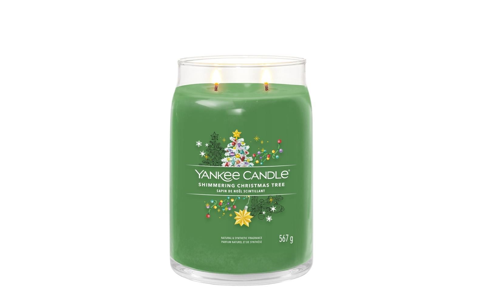 Yankee Candle Duftkerze »Shimmering Christmas Tree Signature Large Jar«
