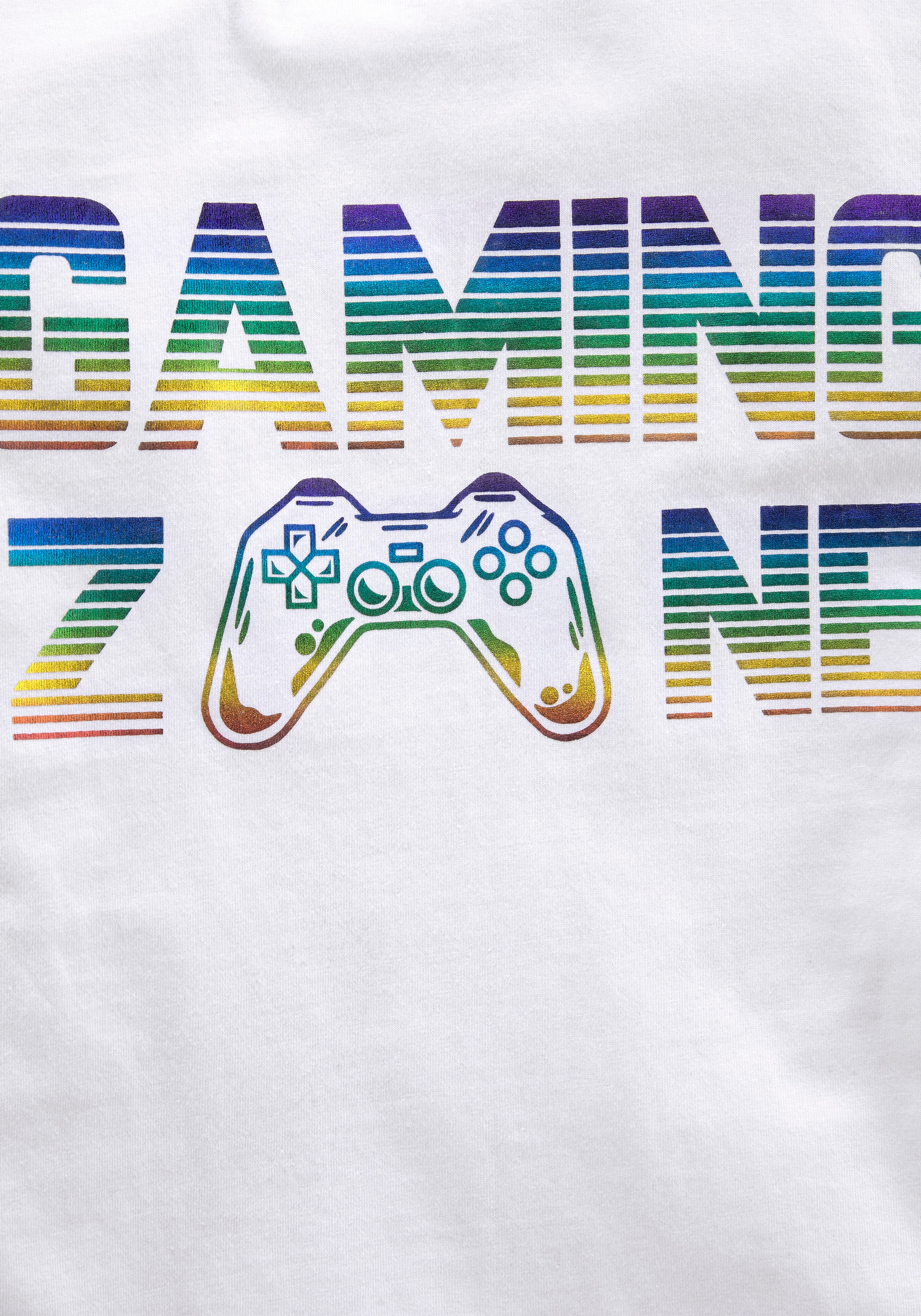 KIDSWORLD T-Shirt »GAMING ZONE«, Spruch