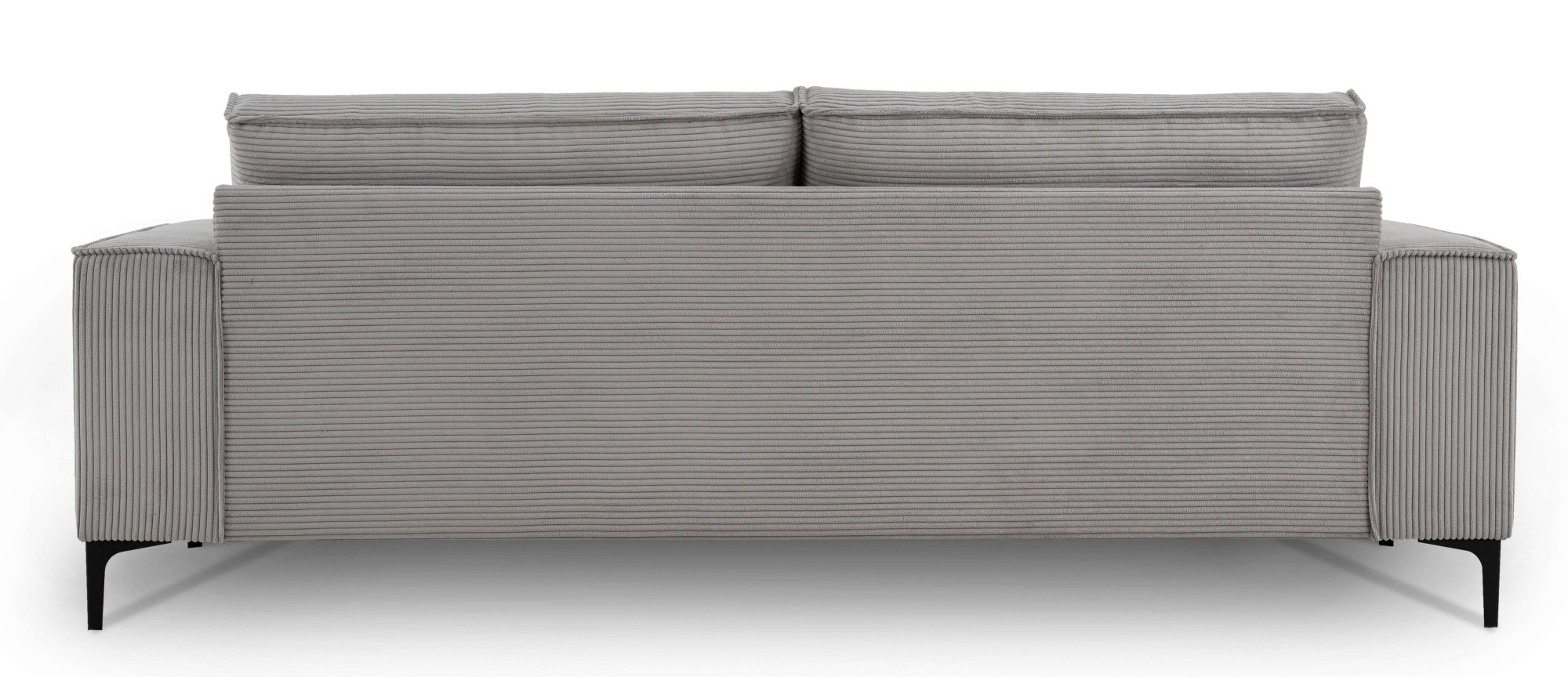 GOODproduct 3-places »OLAND Cord, Sofa, B: 224 cm, Skandi-Design« structure, tissu plat, microfibre de luxe, bouclé