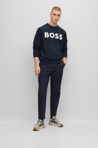 BOSS ORANGE Sweatshirt »WeBasicCrew«, mit Rundhalsausschnitt
