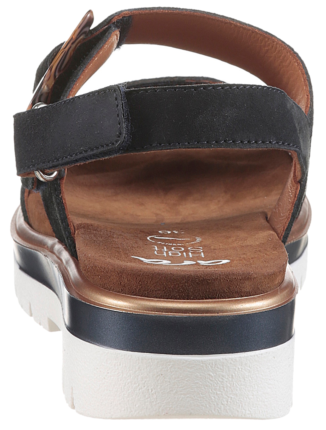 Ara Plateausandaletten »MALAGA«  , Plateausandale, Klettschuh in Bequemweite G (= weit)