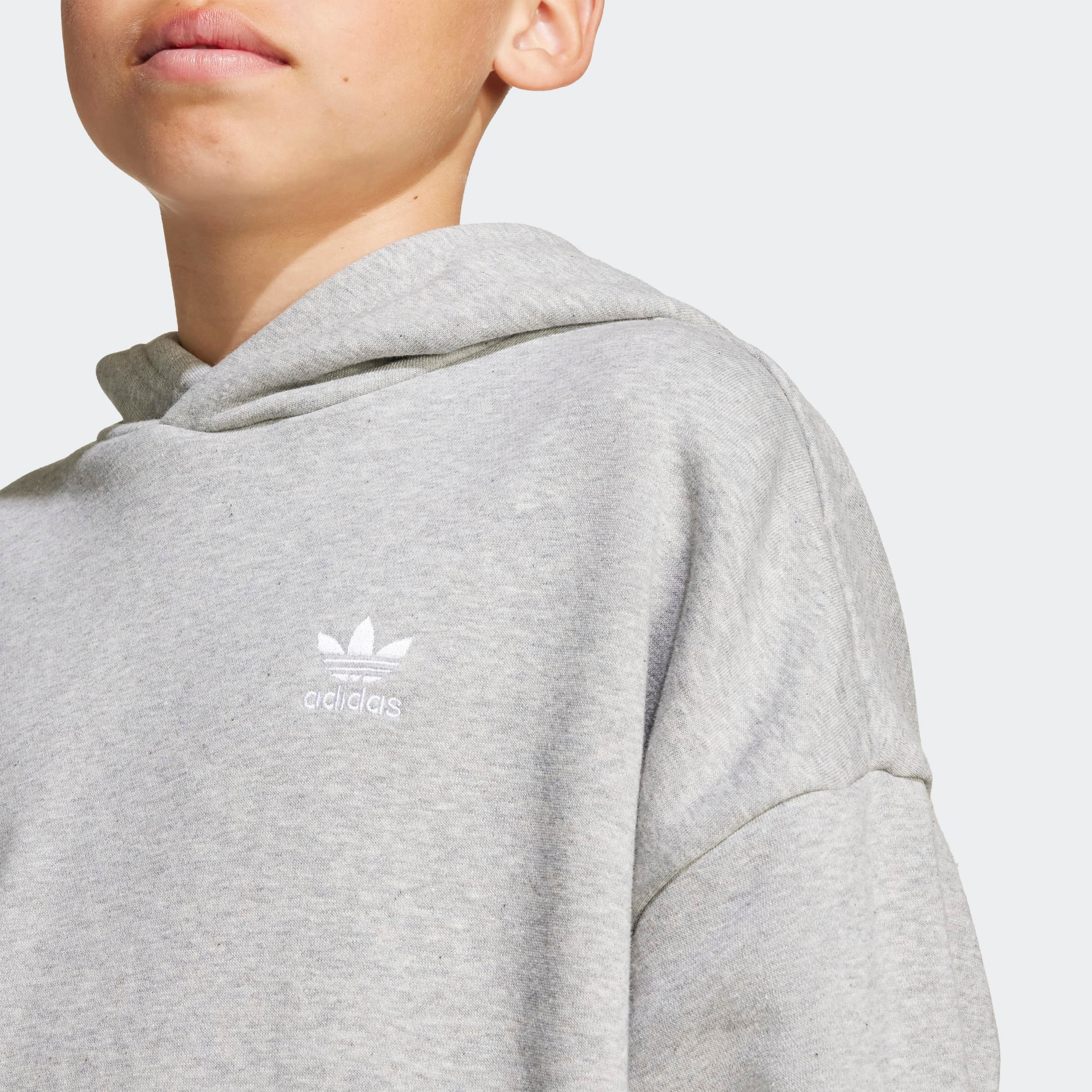adidas Originals Kapuzensweatshirt »KIDS FLEECE-HOODIE, LOCKER GESCHNITTEN«
