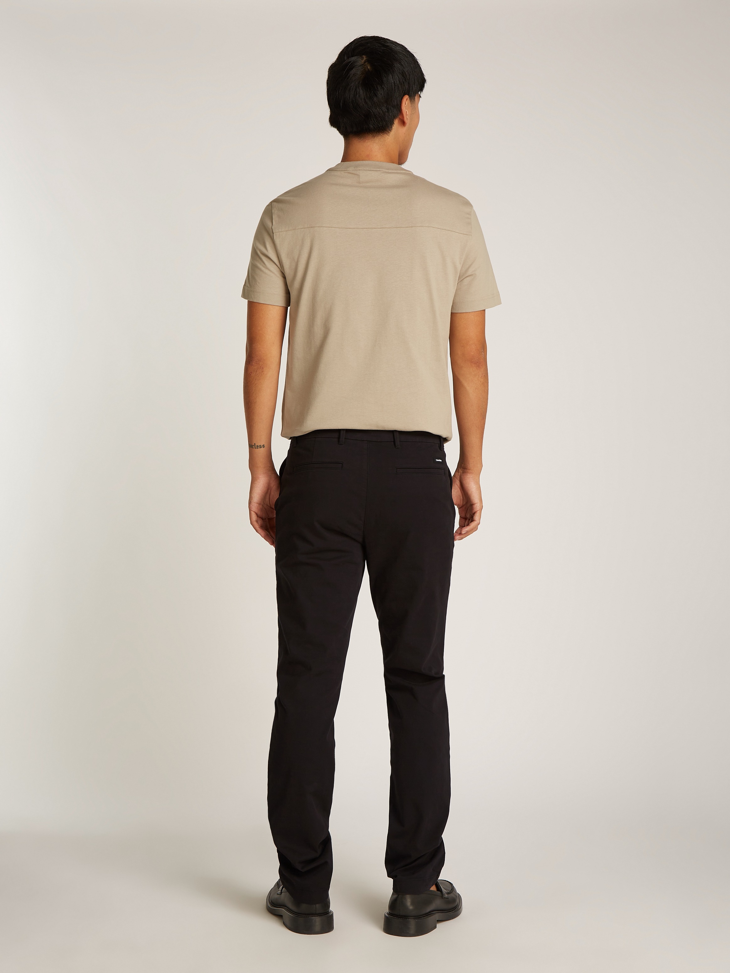 Calvin Klein Chinohose »MODERN TWILL SLIM CHINO«, mit Logoprägung