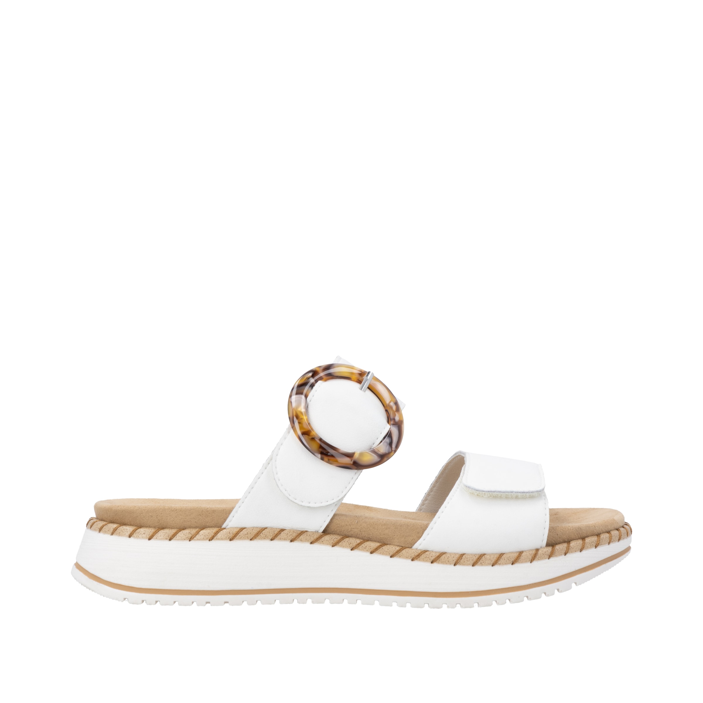 Remonte Pantolette  chaussure d'été, chausson avec fermetures scratch pratiques
