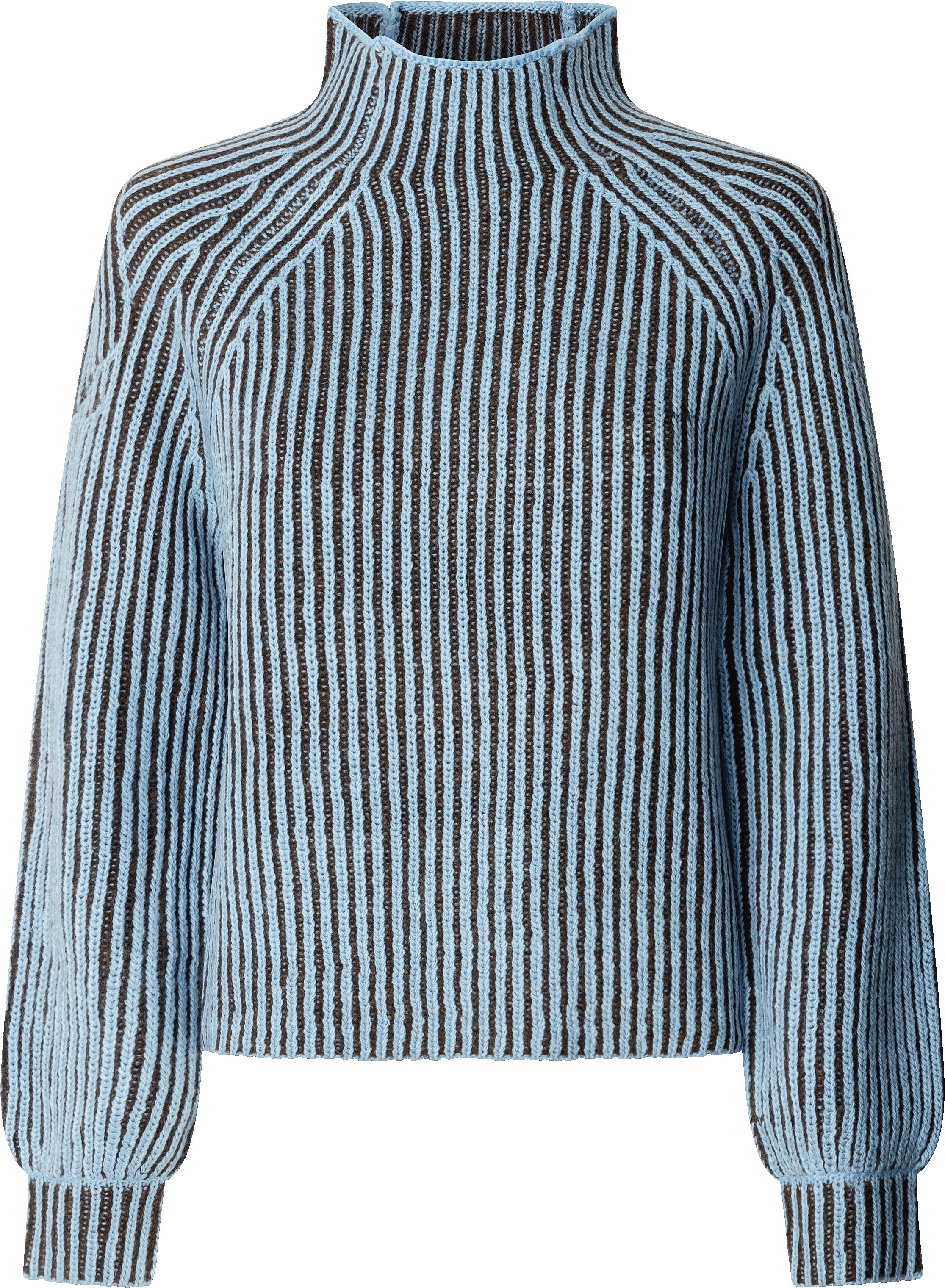 Image of Pepe Jeans Strickpullover "ALEX" mit Stehkragen, Streifendesign