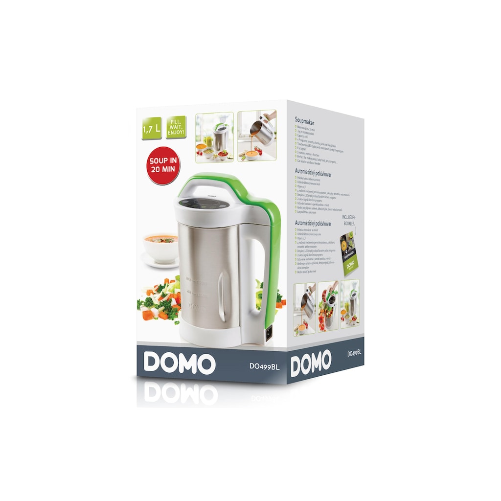 Domo Küchenmaschine mit Kochfunktion »Domo Suppenkocher, 1.7 l Grün«