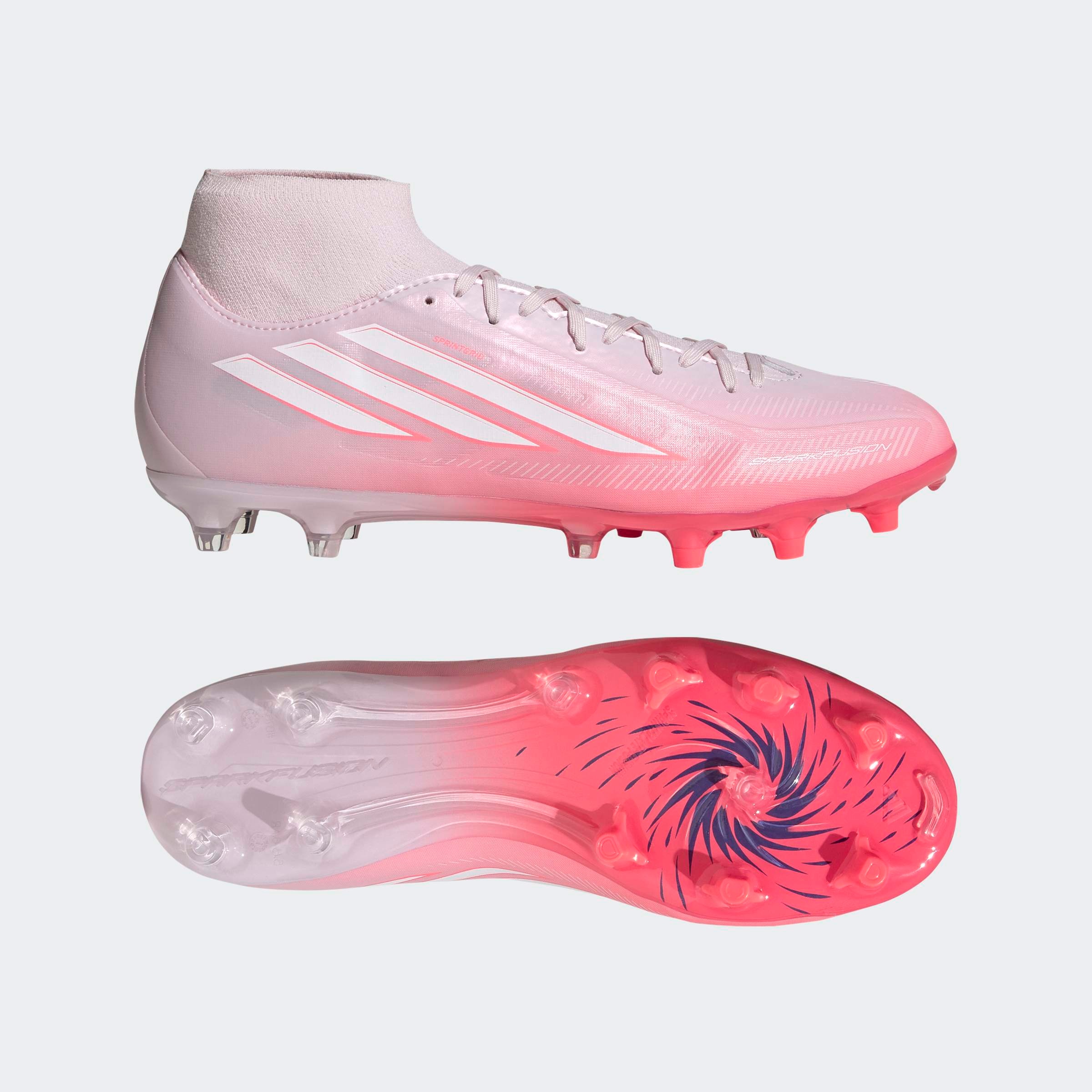 adidas Performance Fussballschuh »F50 SPARKFUSION LEAGUE , NATURRASEN/KUNSTRASEN, HALBHOCH«  für Rasen und Kunstrasenplätze geeignet