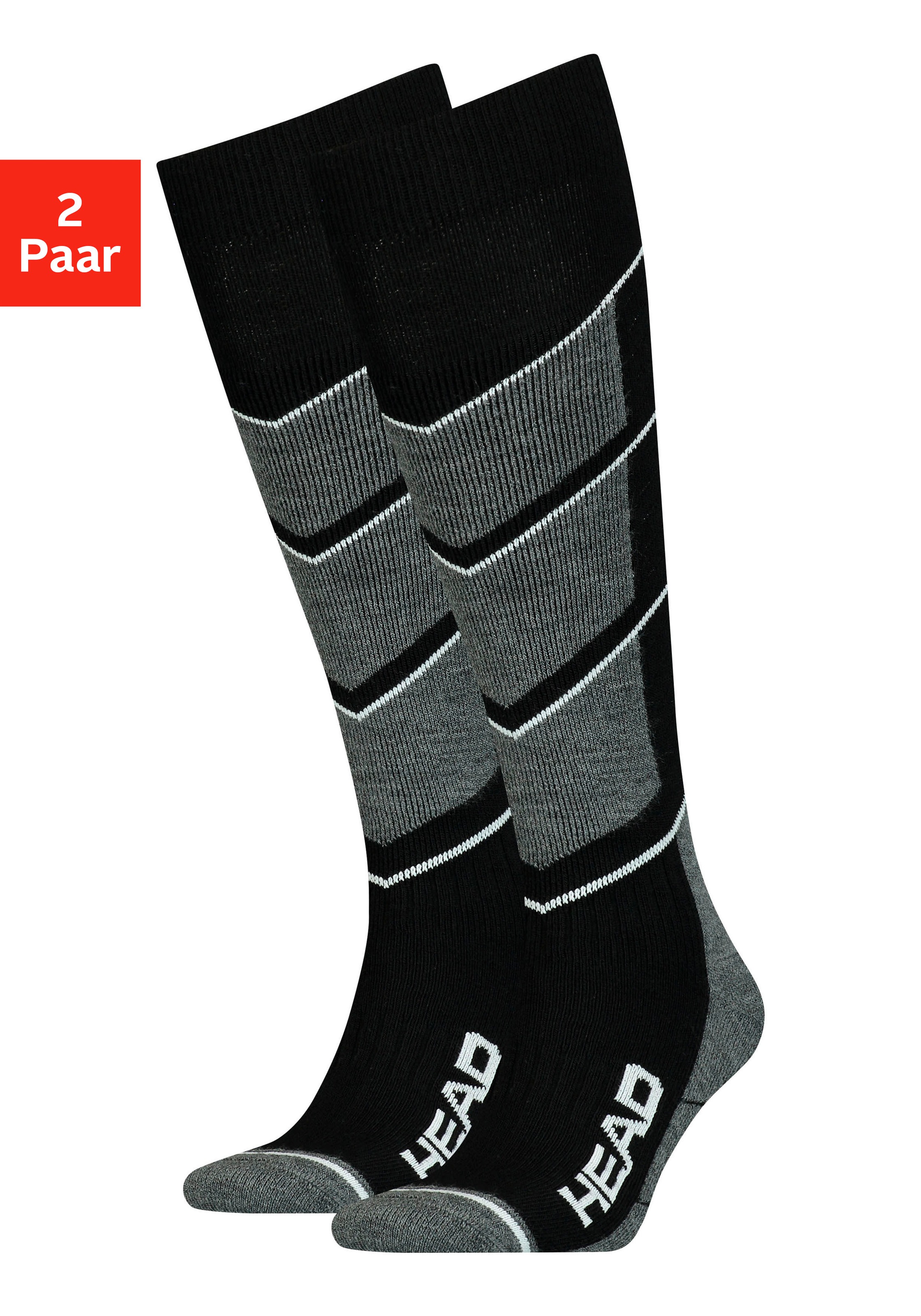 Head Kniestrümpfe, (2 Paar), mit klassischem Logoschriftzug kaufen