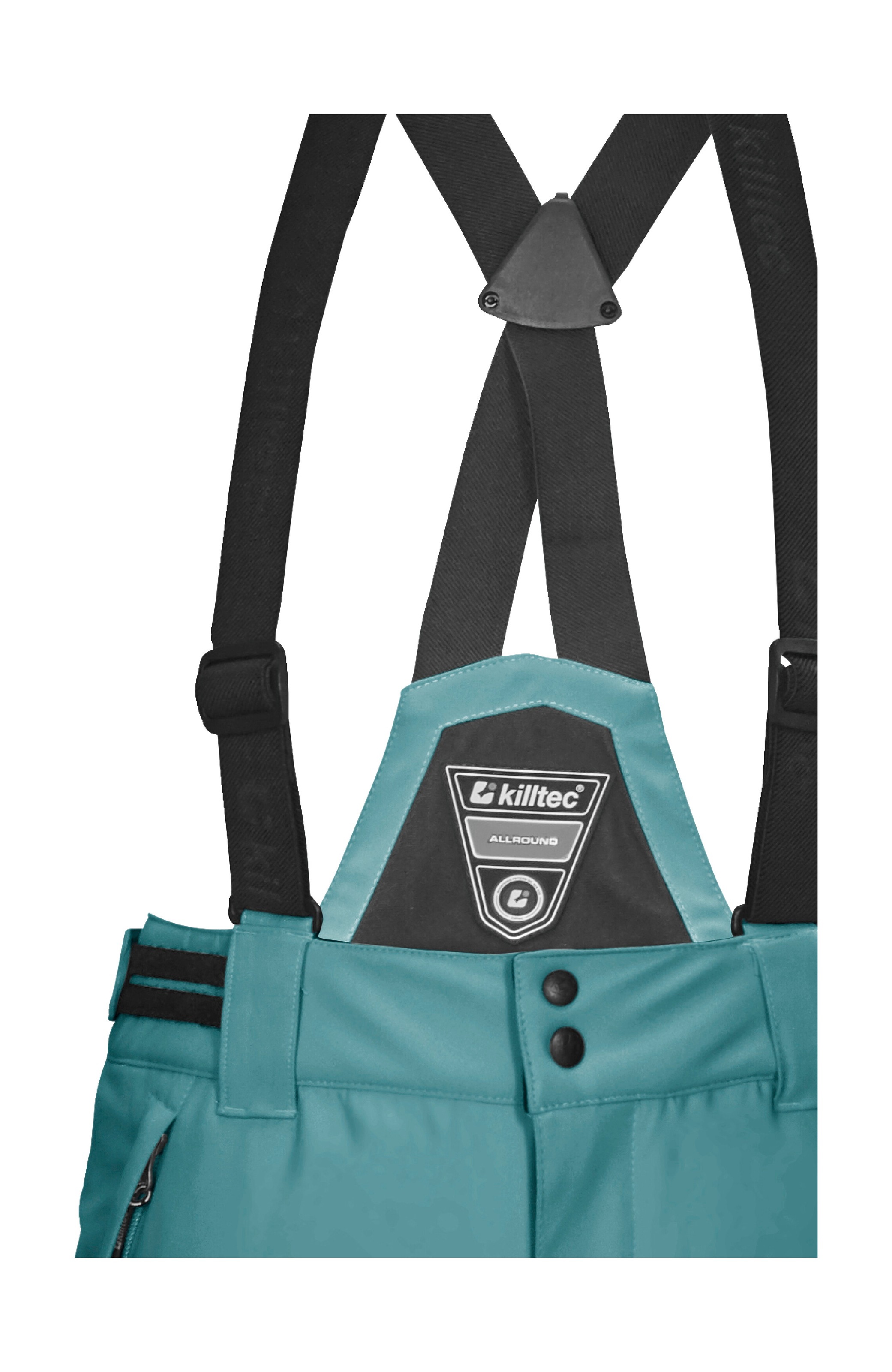 Killtec Skihose »KSW 77 GRLS SKI PNTS«  wasserdicht, atmungsaktiv, abnehmbarer Latz, verst. Seitenriegel