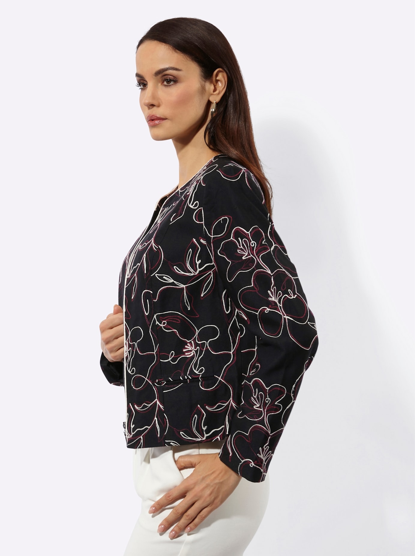 creation L Veste blazer »Lyocell-Viskose-Blazer«