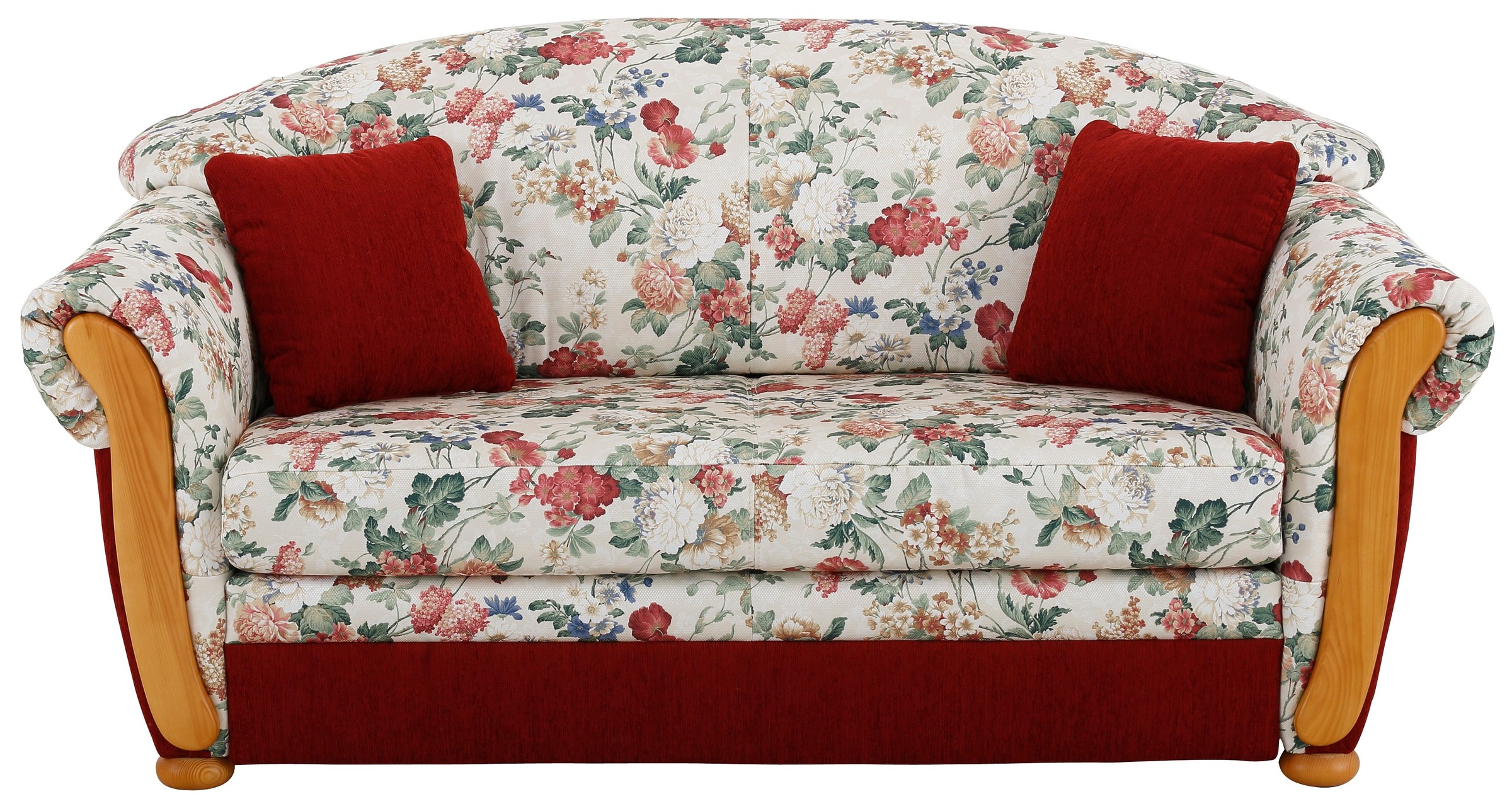 Home affaire 2-Sitzer »Milano, Schlafsofa im Landhaus-Stil, bequem, Liegefläche 188/124cm«, mit Bettfunktion