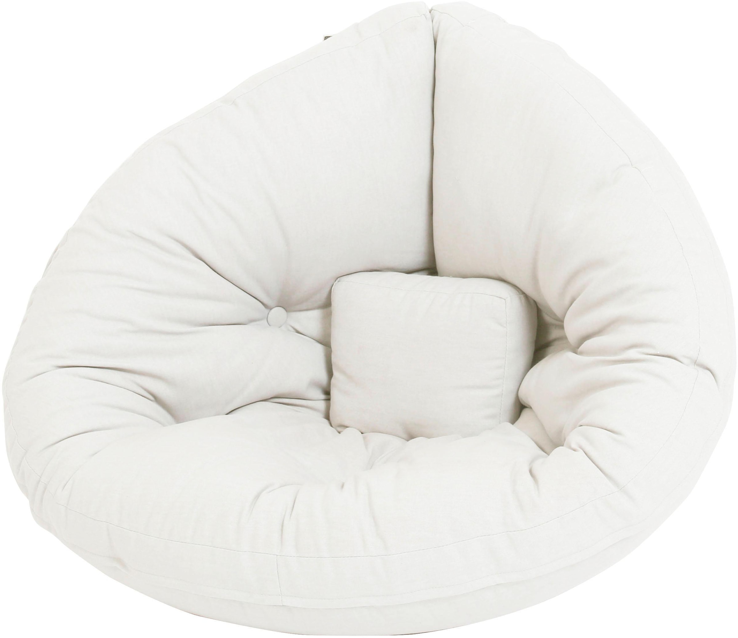 Image of Karup Design Sessel "Mini Nido - ausklappbarer und bequemer Kindersessel" Gemütlicher Sessel und Matratze in einem – für Kinderzimmer