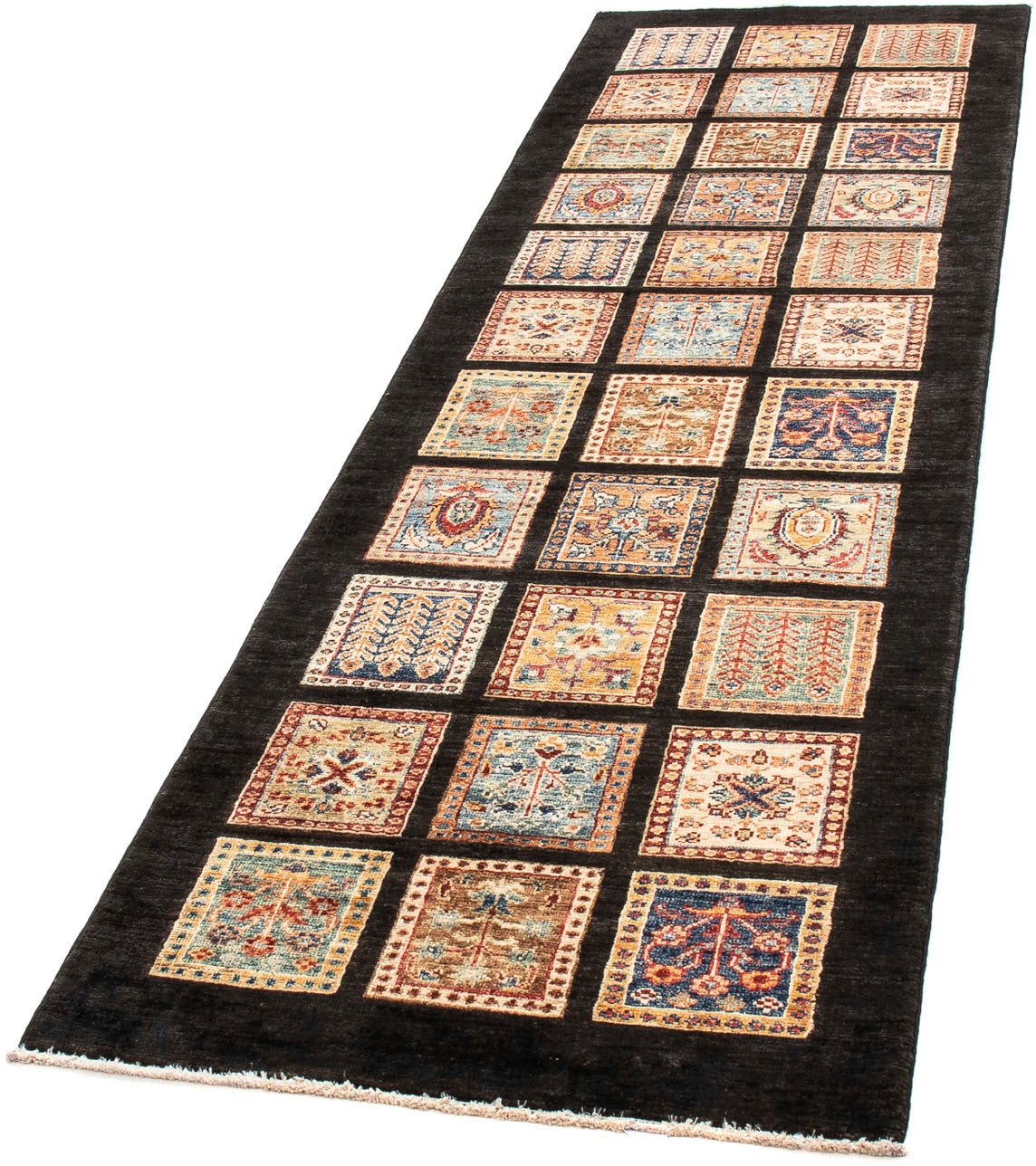 Image of morgenland Orientteppich »Ziegler - 246 x 69 cm - dunkelblau«, rechteckig, 6 mm Höhe, Wohnzimmer, Handgeknüpft, Einzelstück mit Zertifikat bei Ackermann Versand Schweiz