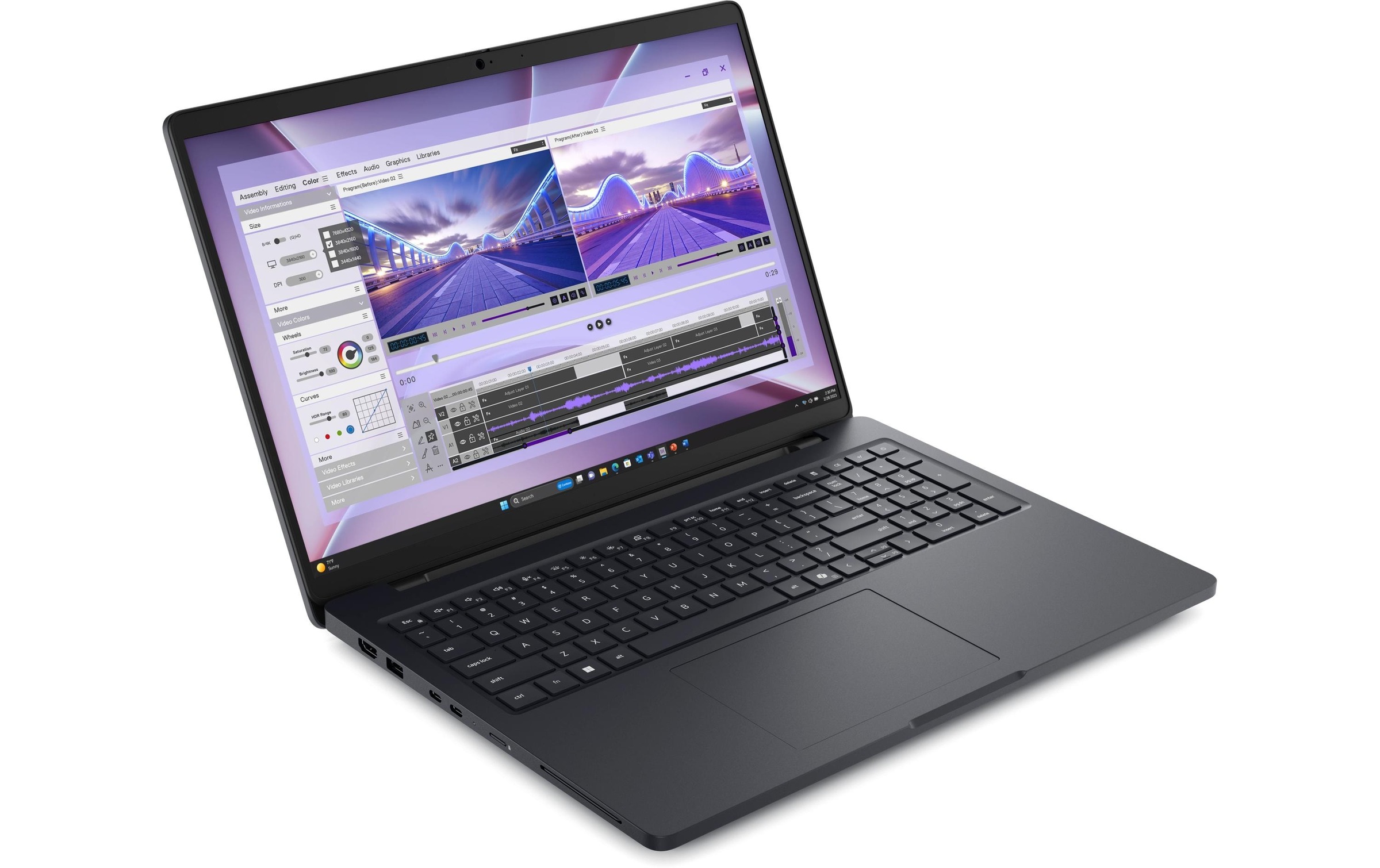 Dell Notebook »Pro Max 16 (U7- 265H, 64GB, 1TB SSD)« 40,64 cm / 16 ″ Intel Core Ultra 7 1.000 GB SSD