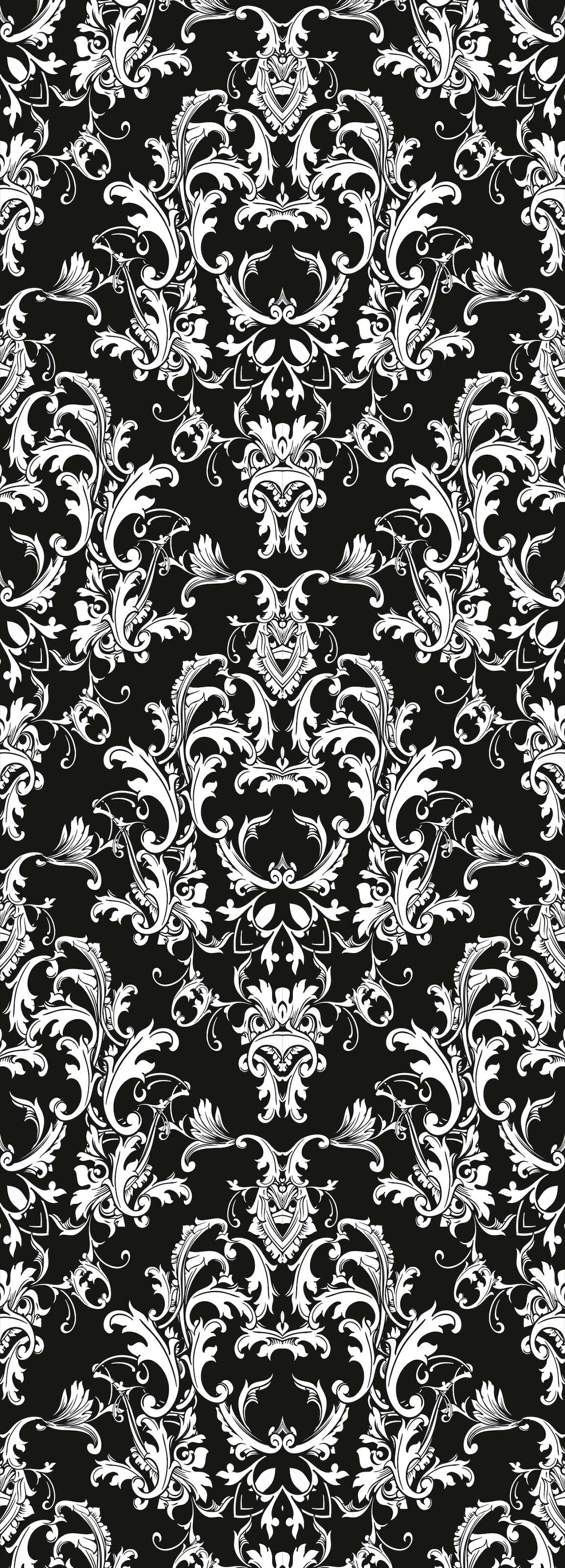 Image of queence Vinyltapete "Marla" Barock Kunst bedruckt glatt 90x250cm, selbstklebend, kinderleichte Anbringung, Sticker