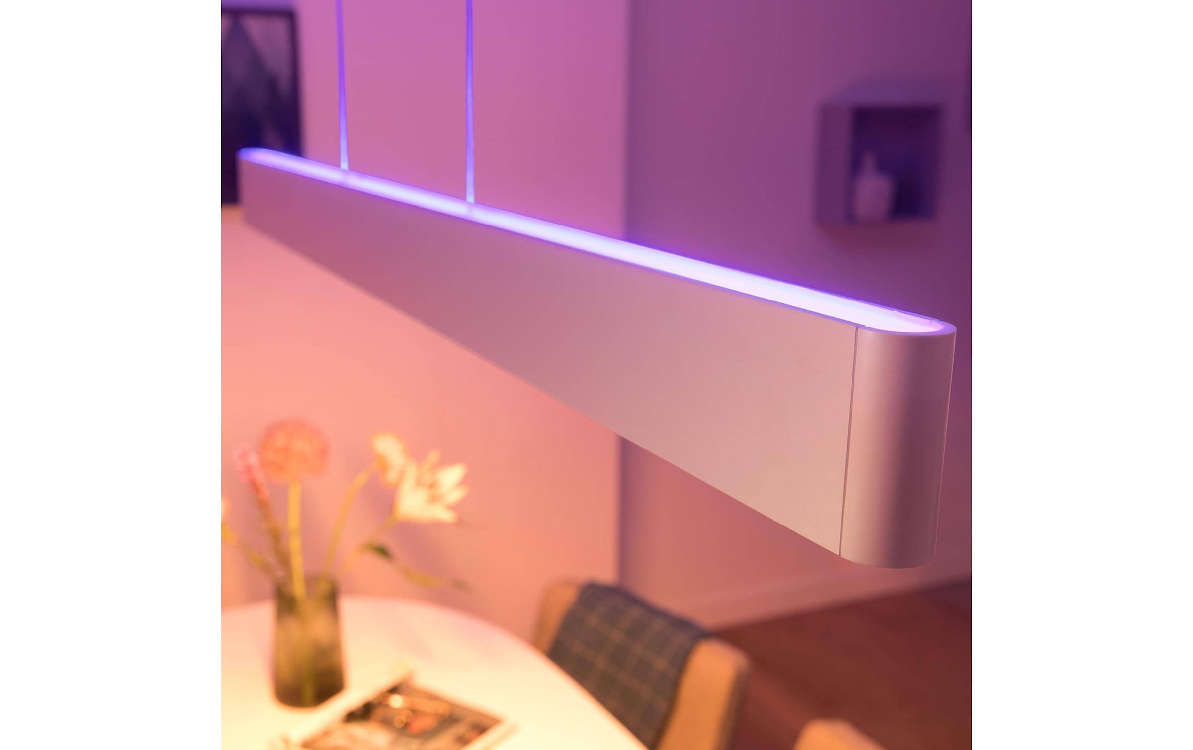 Philips Hue Pendelleuchte »White Col. Amb. Ensis Pendelleuchte und DimmSwitch« LED-Modul RGB | kaltweiss | neutralweiss | warmweiss