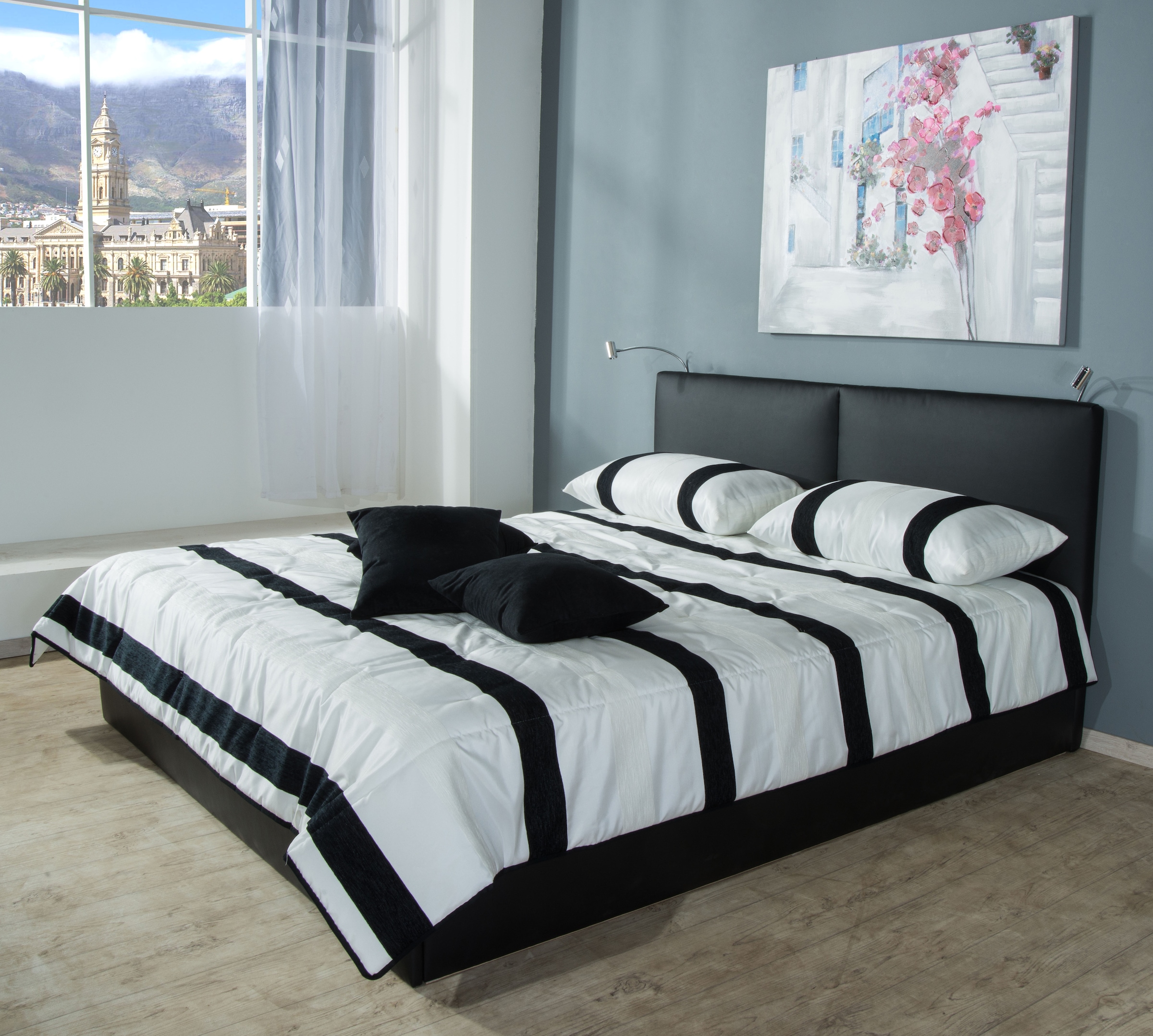 Westfalia Schlafkomfort Bett »Polsterbett Oslo in verschiedenen Härtegraden und Grössen« wahlweise mit oder ohne Bettkasten