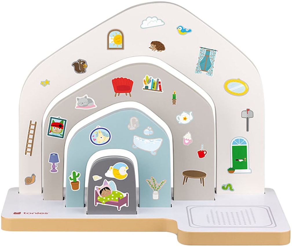 tonies Étagère pour enfants »Standregal - Haus« pour jusqu'à 40 Tonies