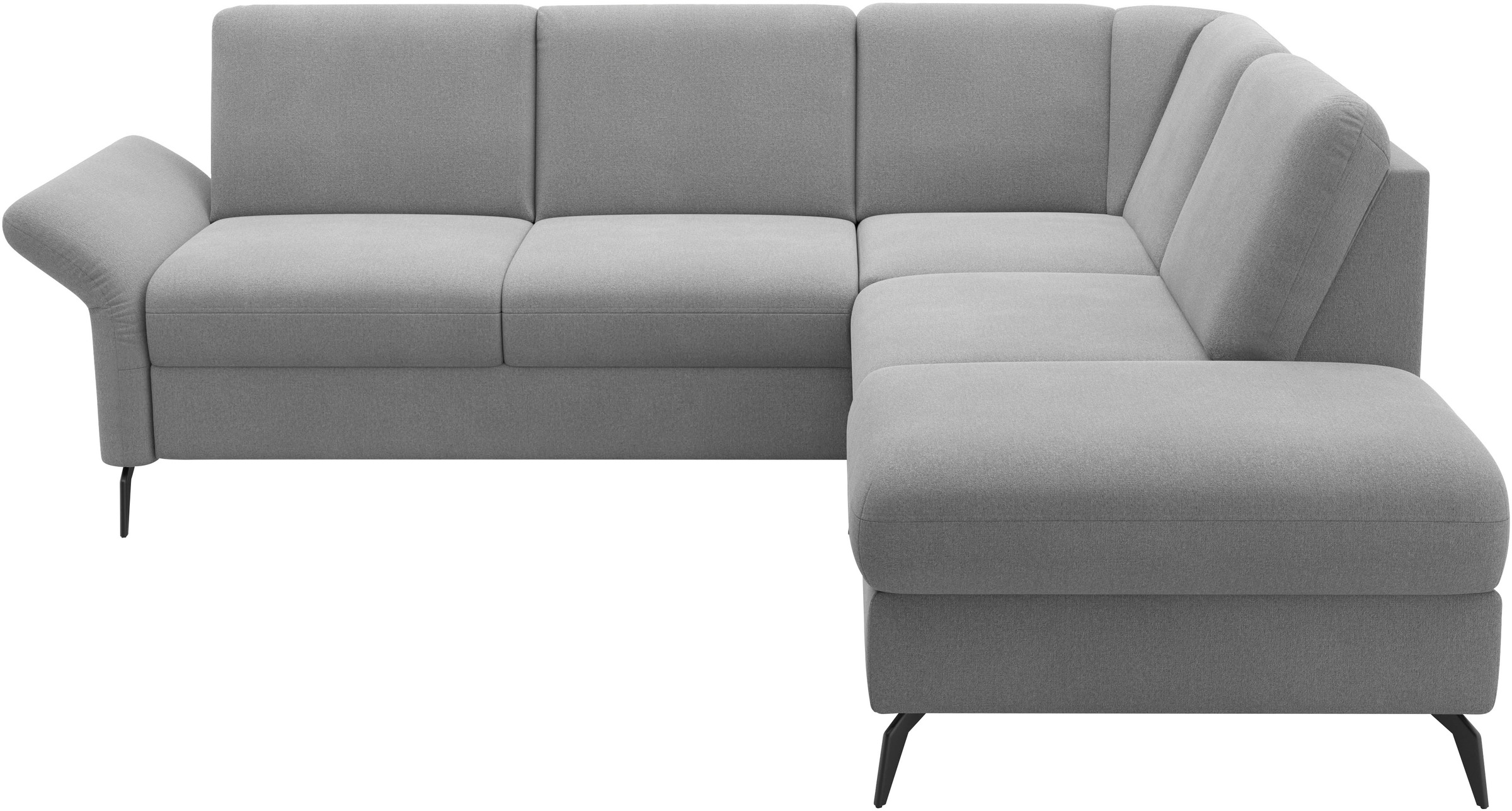 Home affaire Ecksofa »Rochelle«, optional: Armteilverstellung, klappbar, Bettkasen
