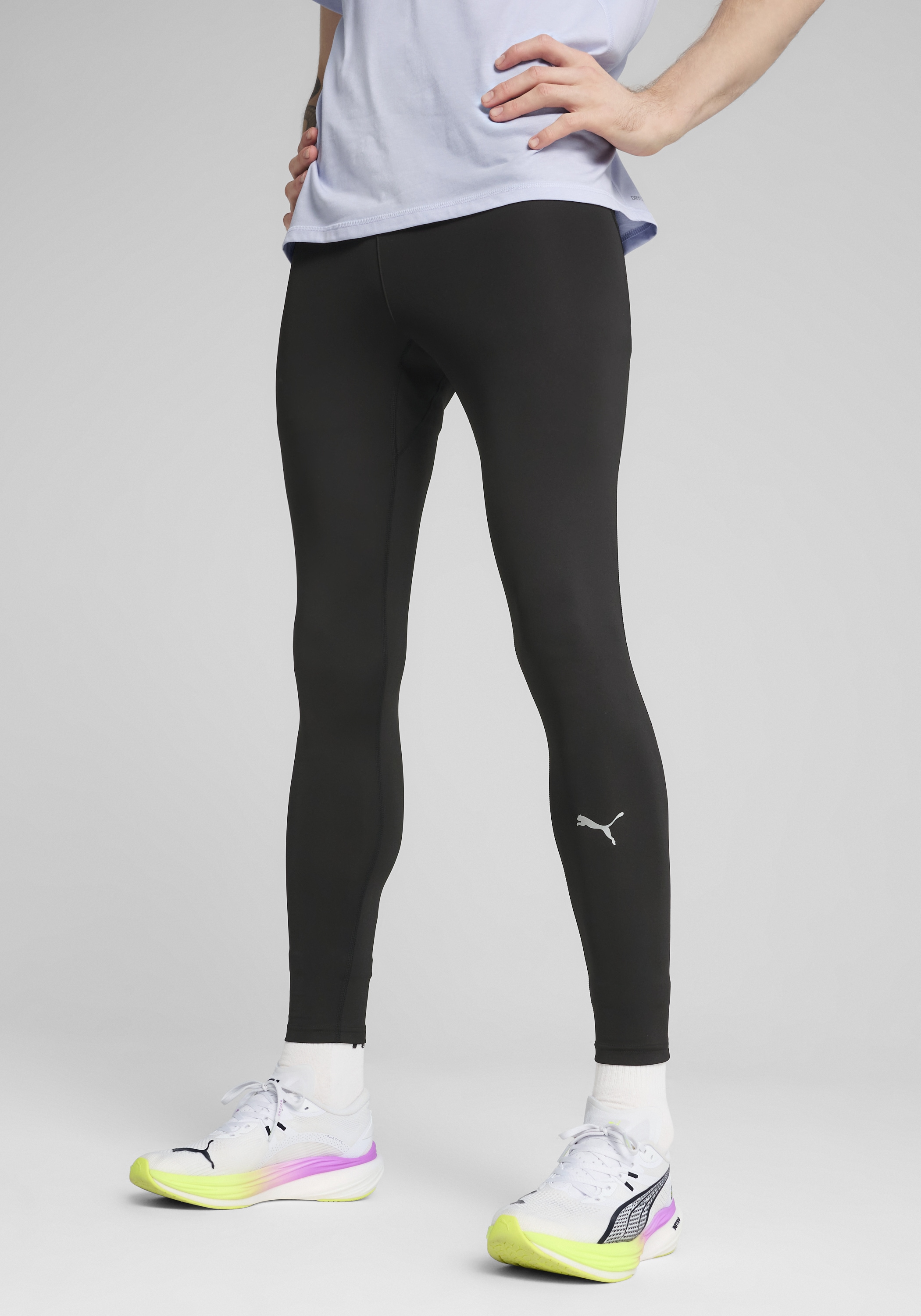 Image of PUMA Lauftights "M RUN VELOCITY FL TIGHT" mit DryCELL Technologie, atmungsaktiv, Slim Fit, mit Gesässtasche