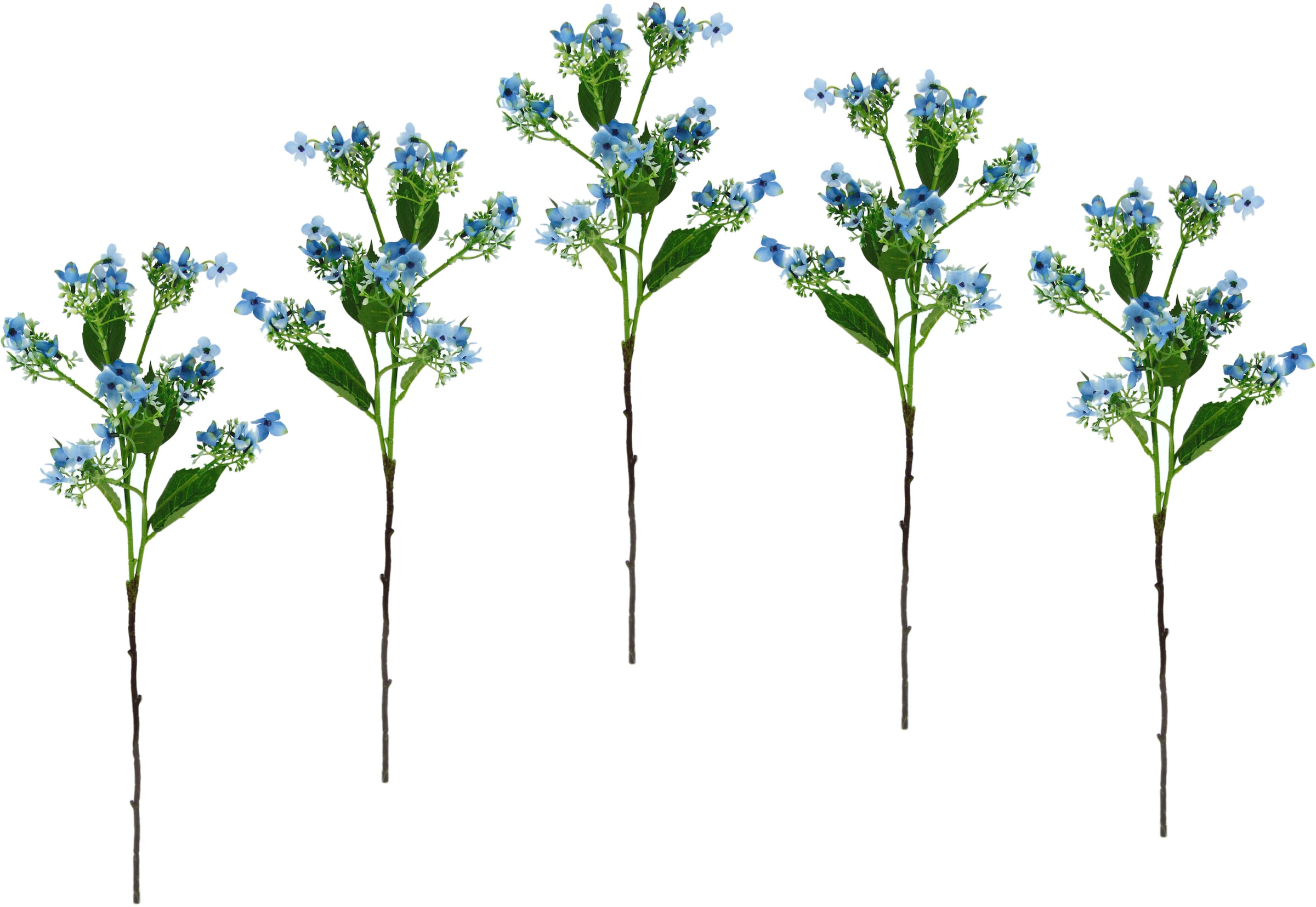 I.GE.A. Kunstblume »Blütenzweig«, Dekozweig kaufen 5er künstlicher Zweig, Set günstig Kunstpflanze