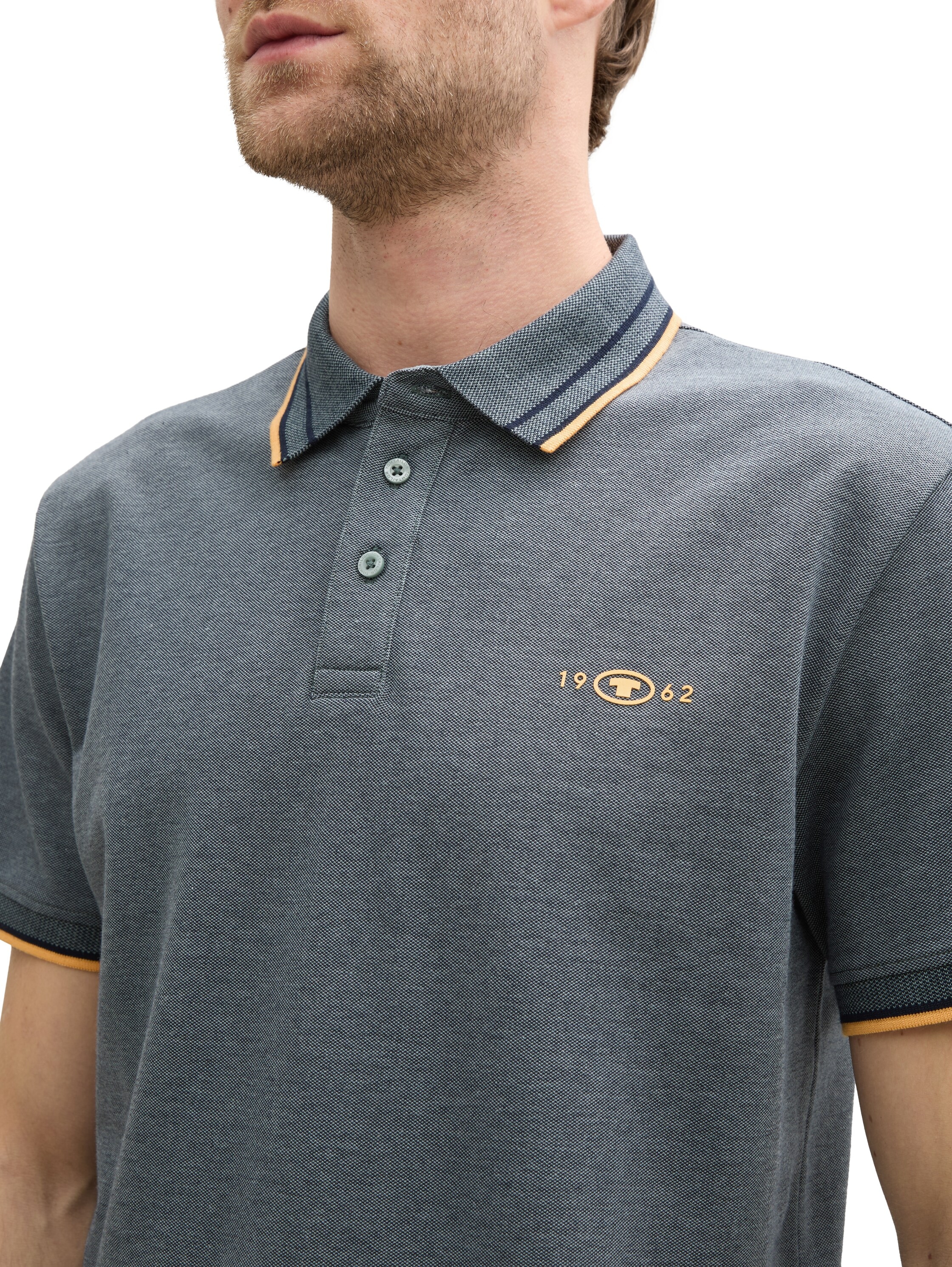 TOM TAILOR Poloshirt, mit Logo Stickerei
