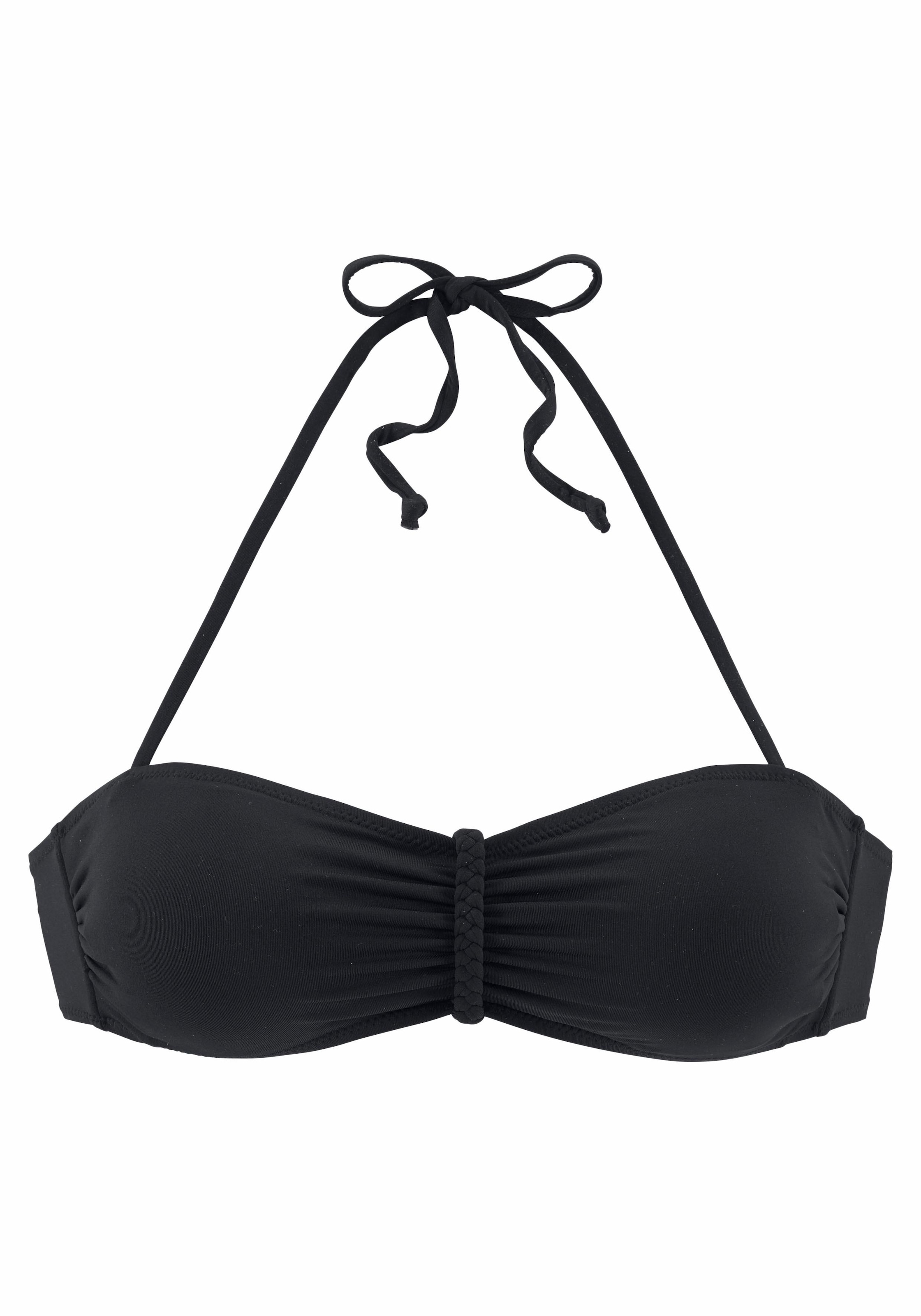 Buffalo Bandeau-Bikini-Top »Happy«, mit geflochtenem Detail