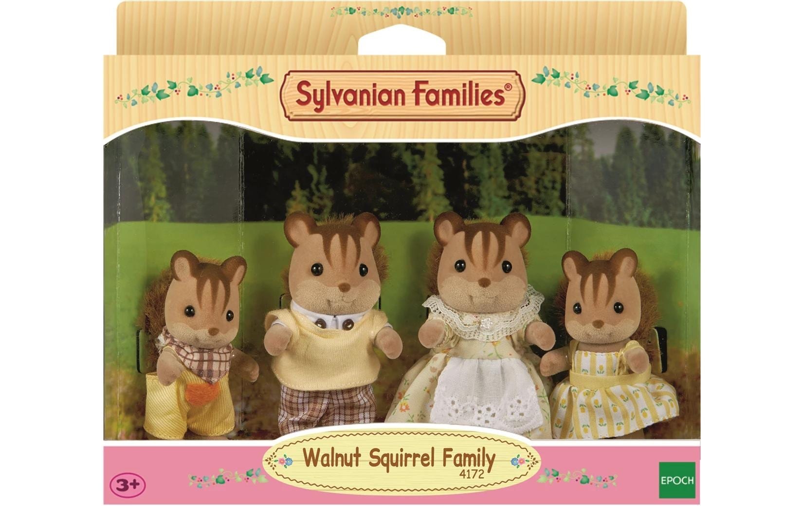 Sylvanian Families Spielfigur »Walnuss Eichhörnchen Familie«