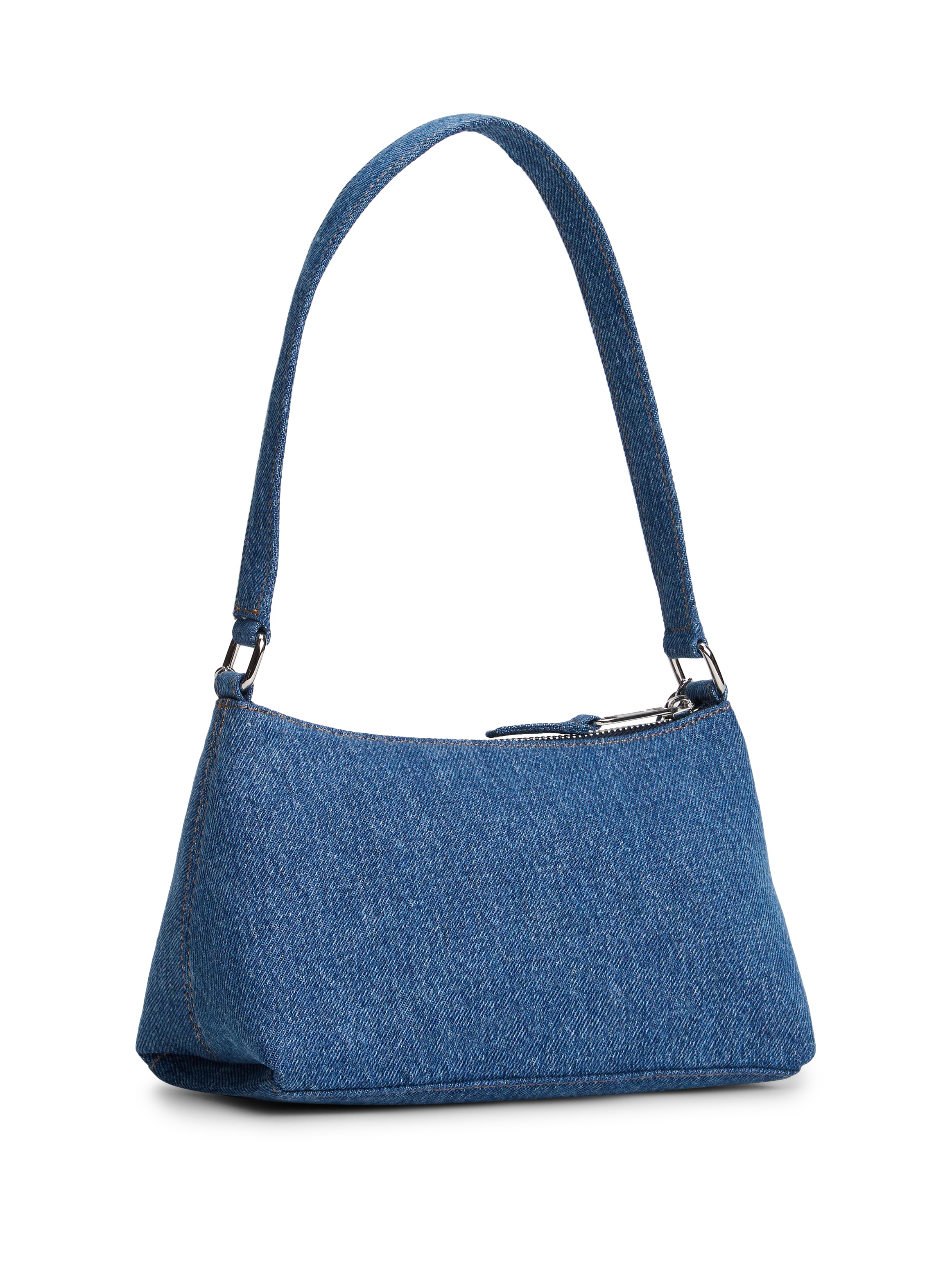 Tommy Jeans Sac à bandoulière »TJW COOL DENIM SHOULDER BAG« sac à main femme, minibag avec chaîne décorative tendance