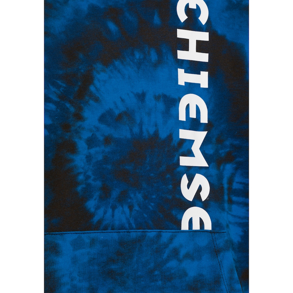 Chiemsee Kapuzensweatshirt »in cooler Batikoptik«