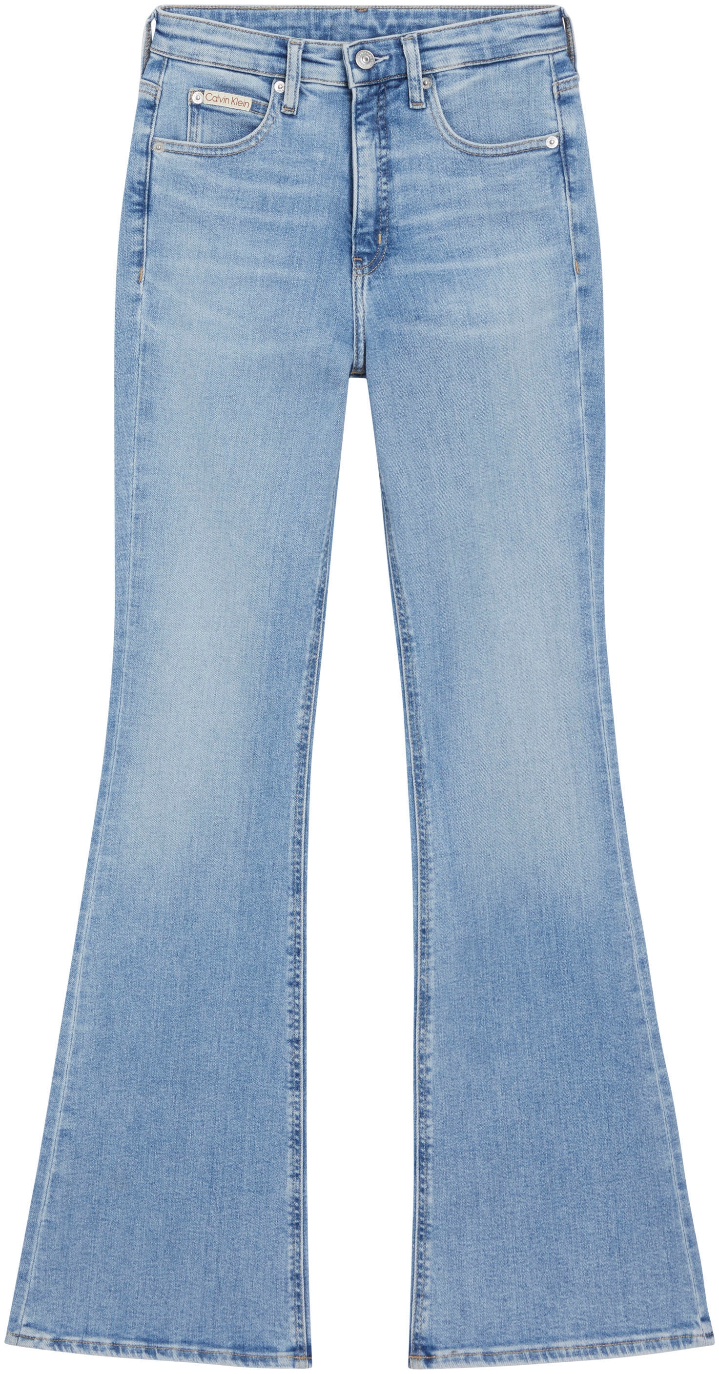 Calvin Klein Jeans Bootcut-Jeans »SKINNY BOOTCUT«, mit Coinpocket, Logodruck