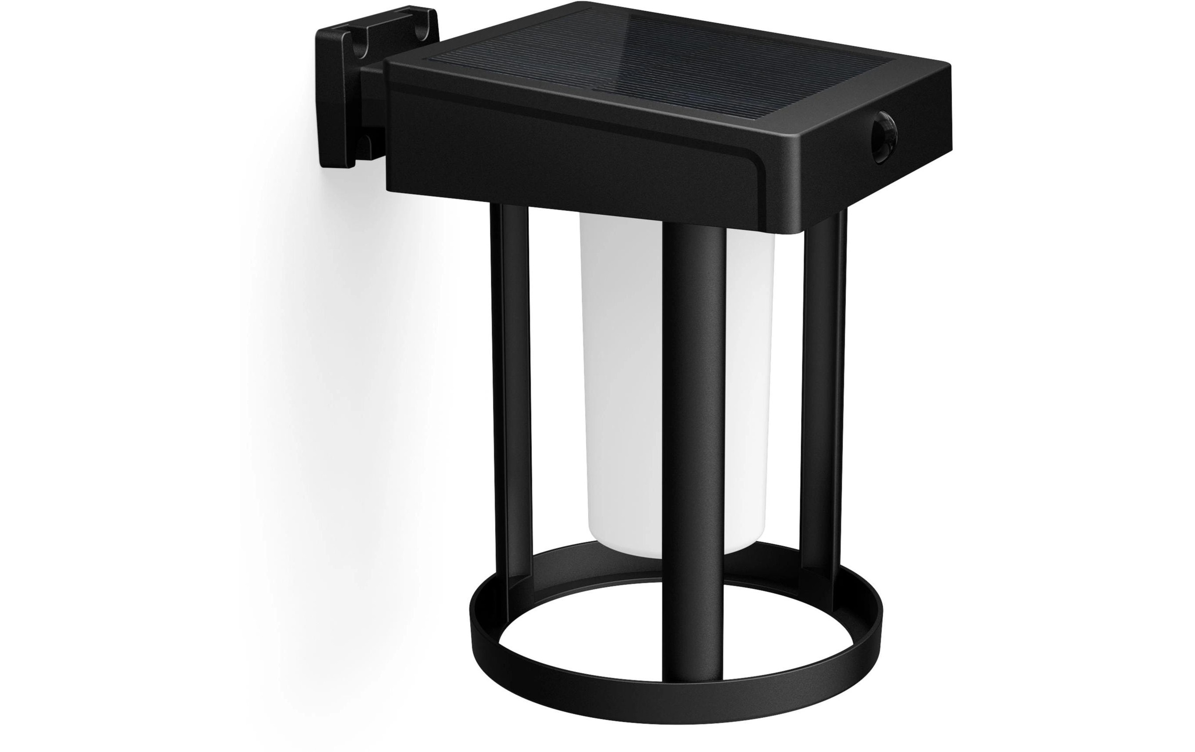 Philips Aussen-Wandleuchte »Solar RD schwarz 3000K« Warmweiss